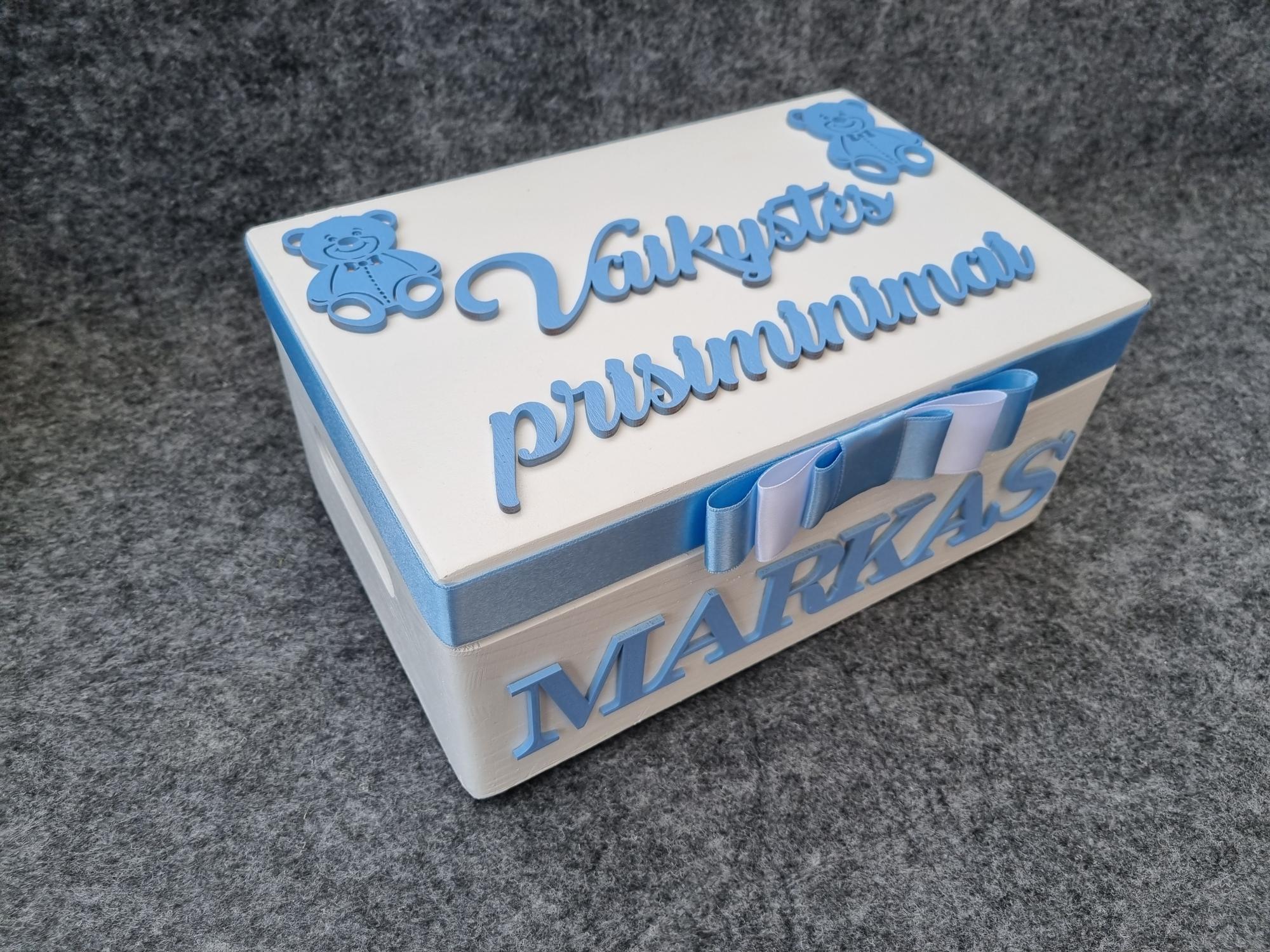 Krikštadėžė „Vaikystės Prisiminimai“