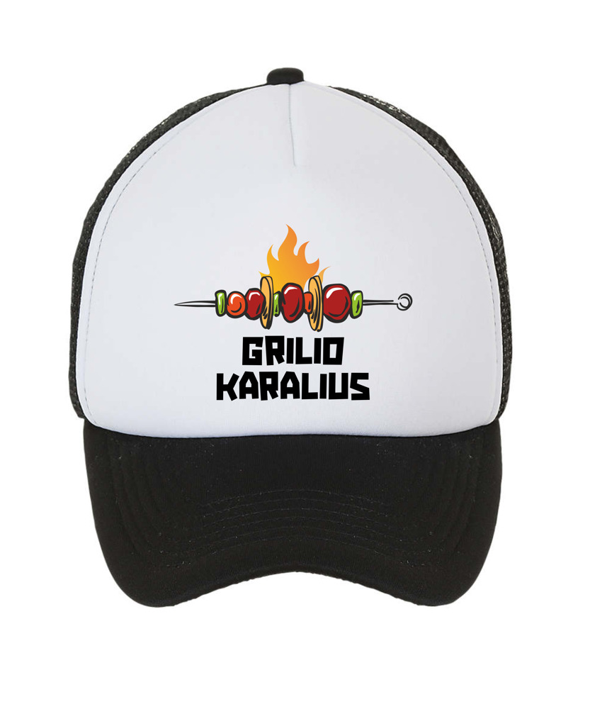 Kepurė su tinkleliu „Grilio karalius“