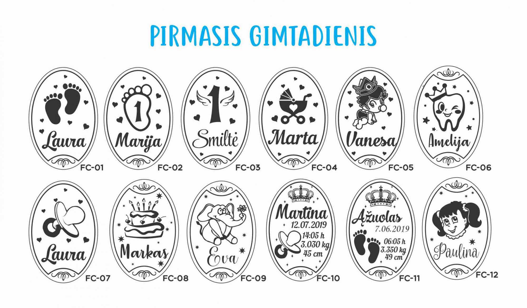 Personalizuotos dovanos vaikams