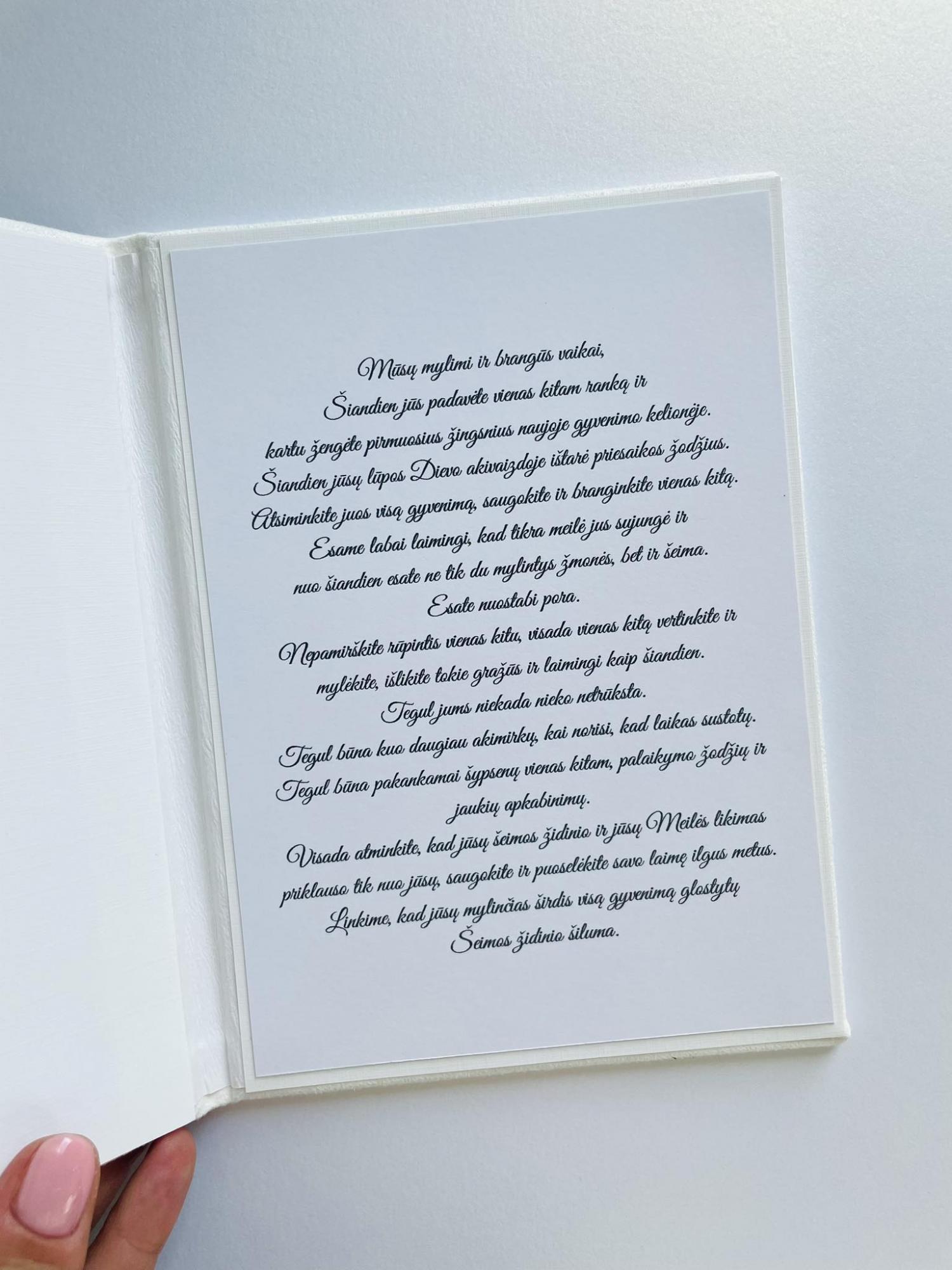 Aplankas sveikinimo žodžiams A5 formato