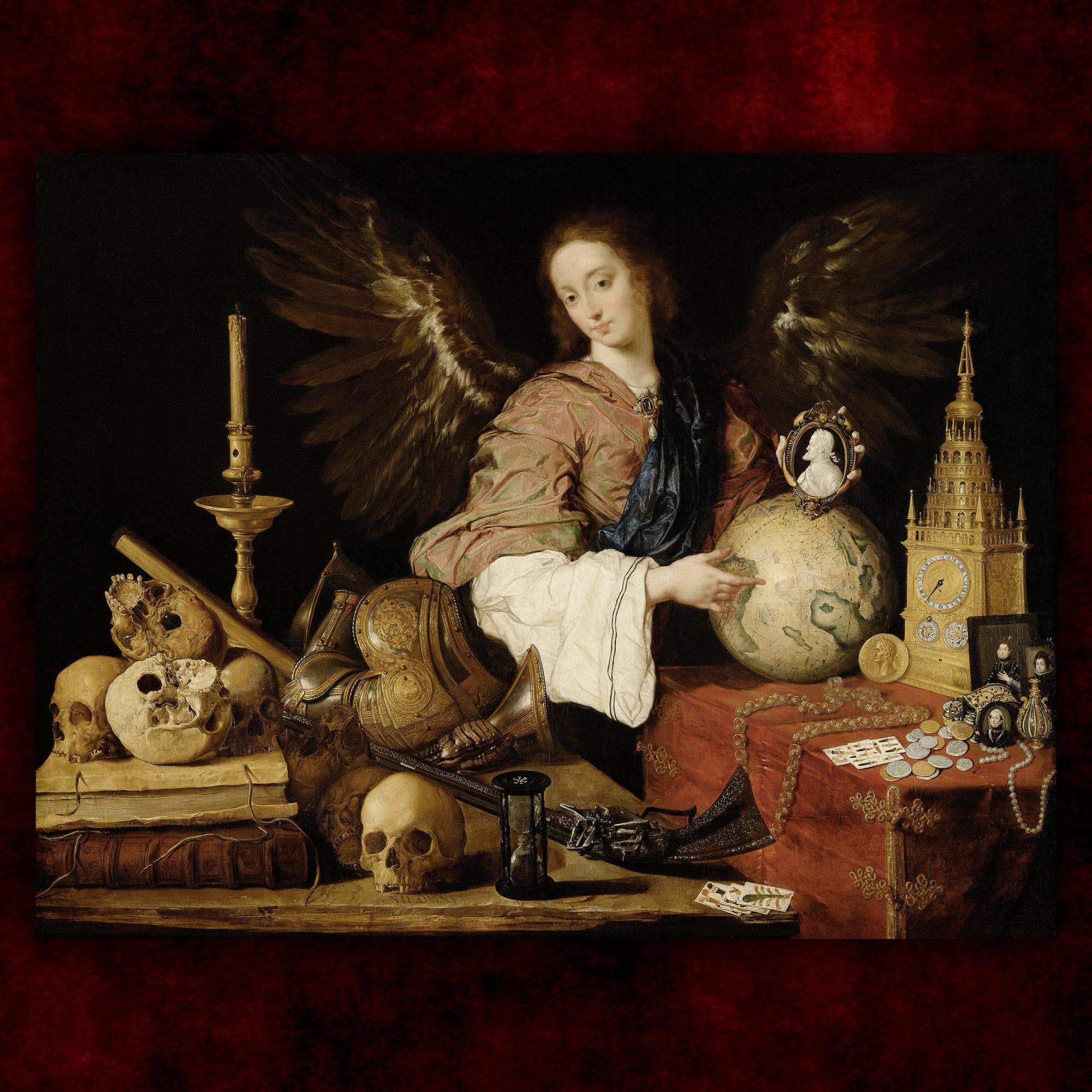 Reprodukcija „Tuštybės alegorija“, Antonio de Pereda, (1636)