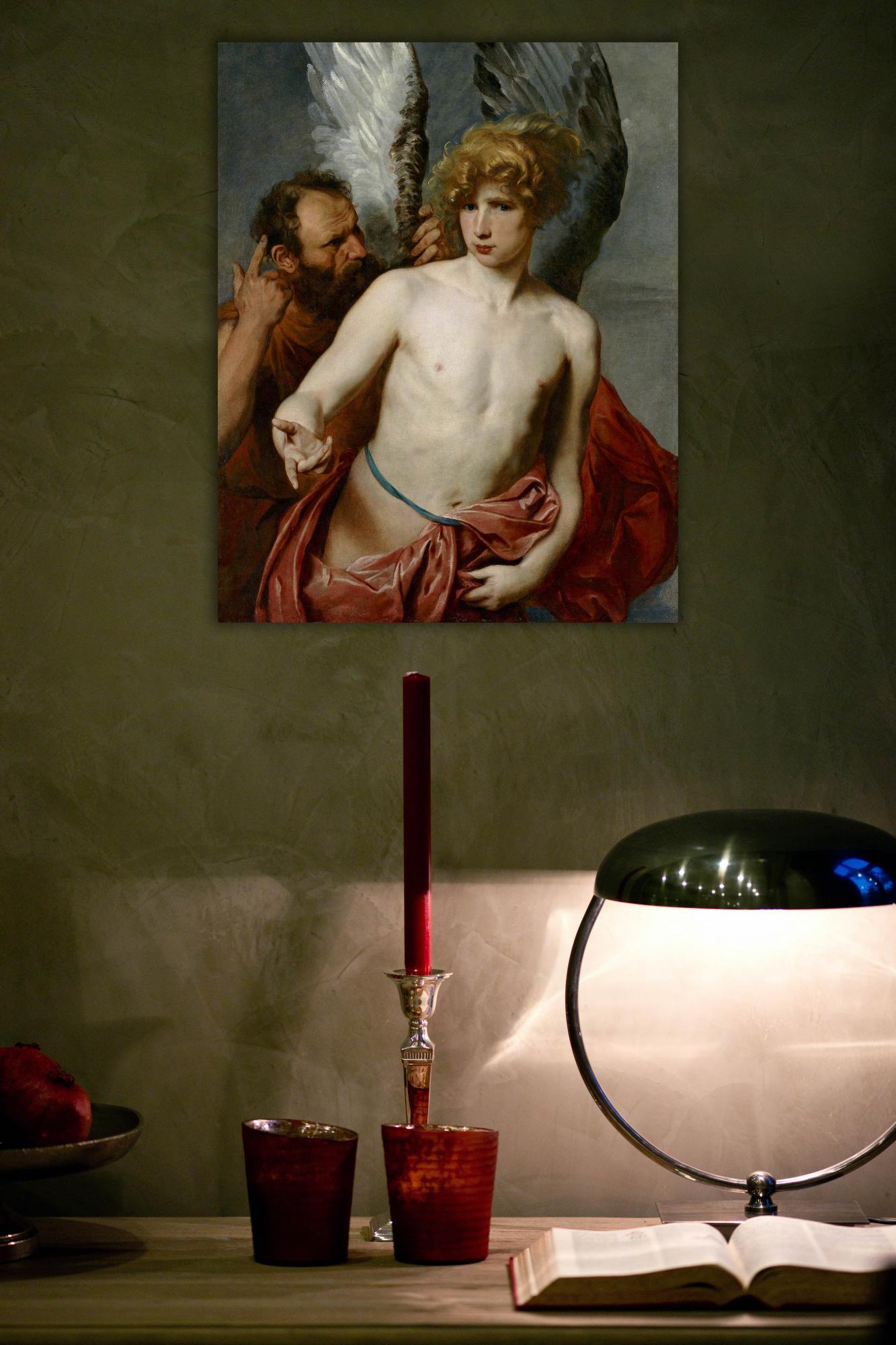 Reprodukcija „Dedalas ir Ikaras“, Anthony van Dyck, (1625)