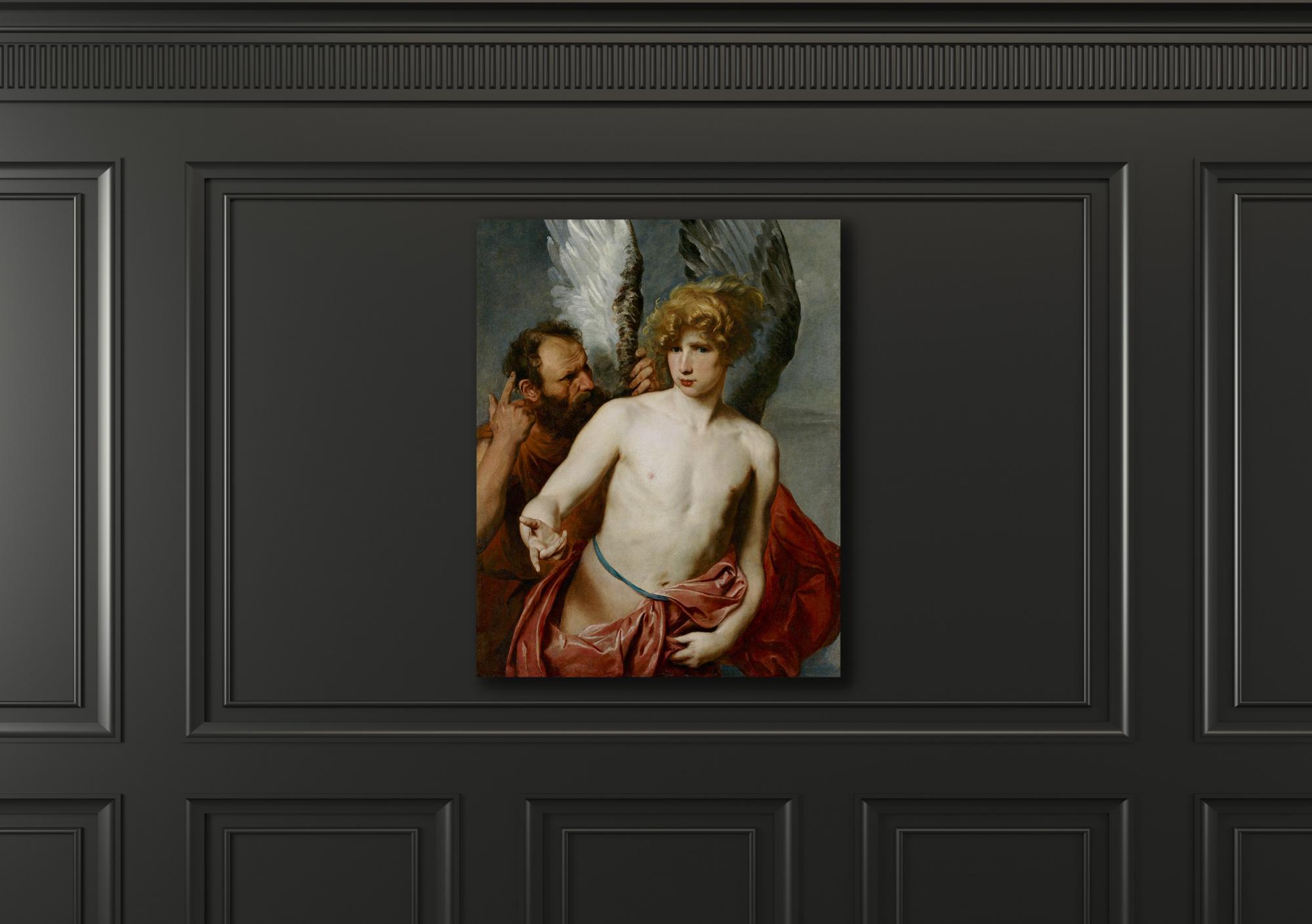 Reprodukcija „Dedalas ir Ikaras“, Anthony van Dyck, (1625)