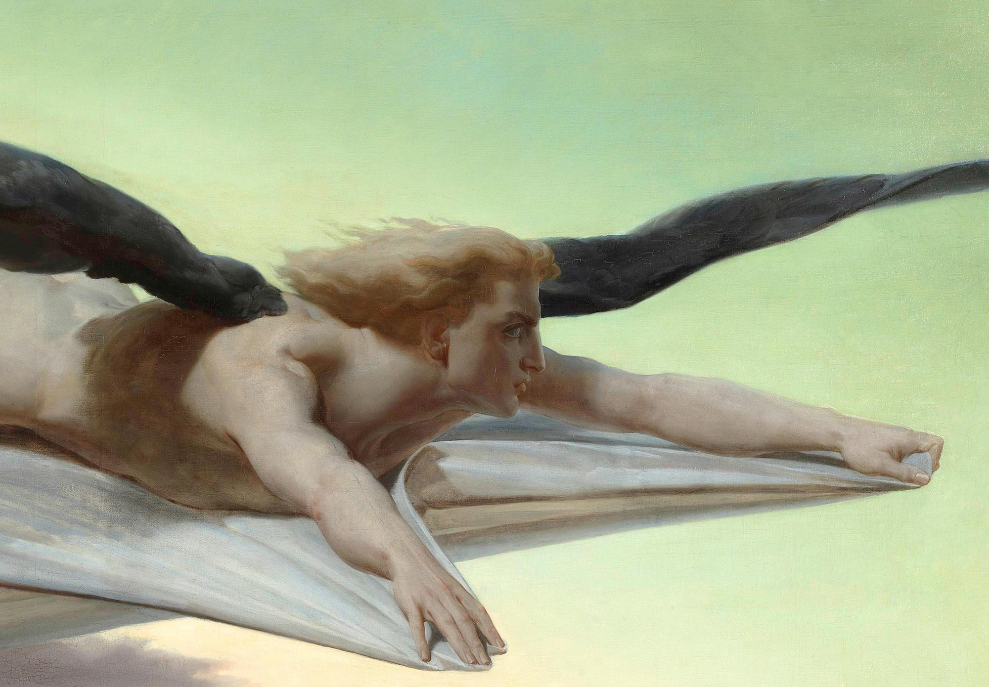 Reprodukcija „Lygybė mirties akivaizdoje“, William Bouguereau, (1848)