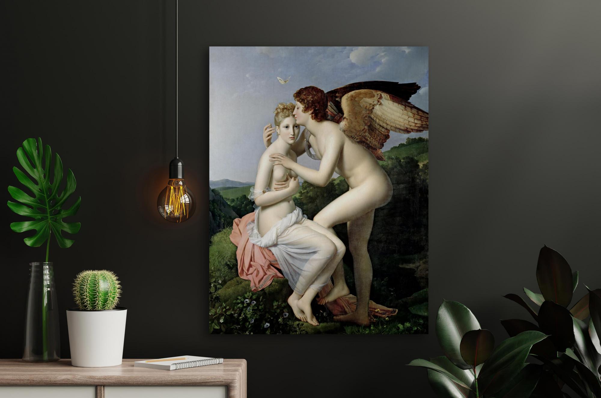 Reprodukcija „Kupidonas ir Psichė“, François Gérard, (1798)