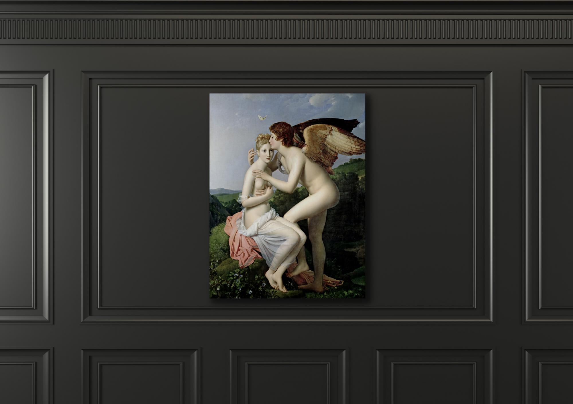 Reprodukcija „Kupidonas ir Psichė“, François Gérard, (1798)