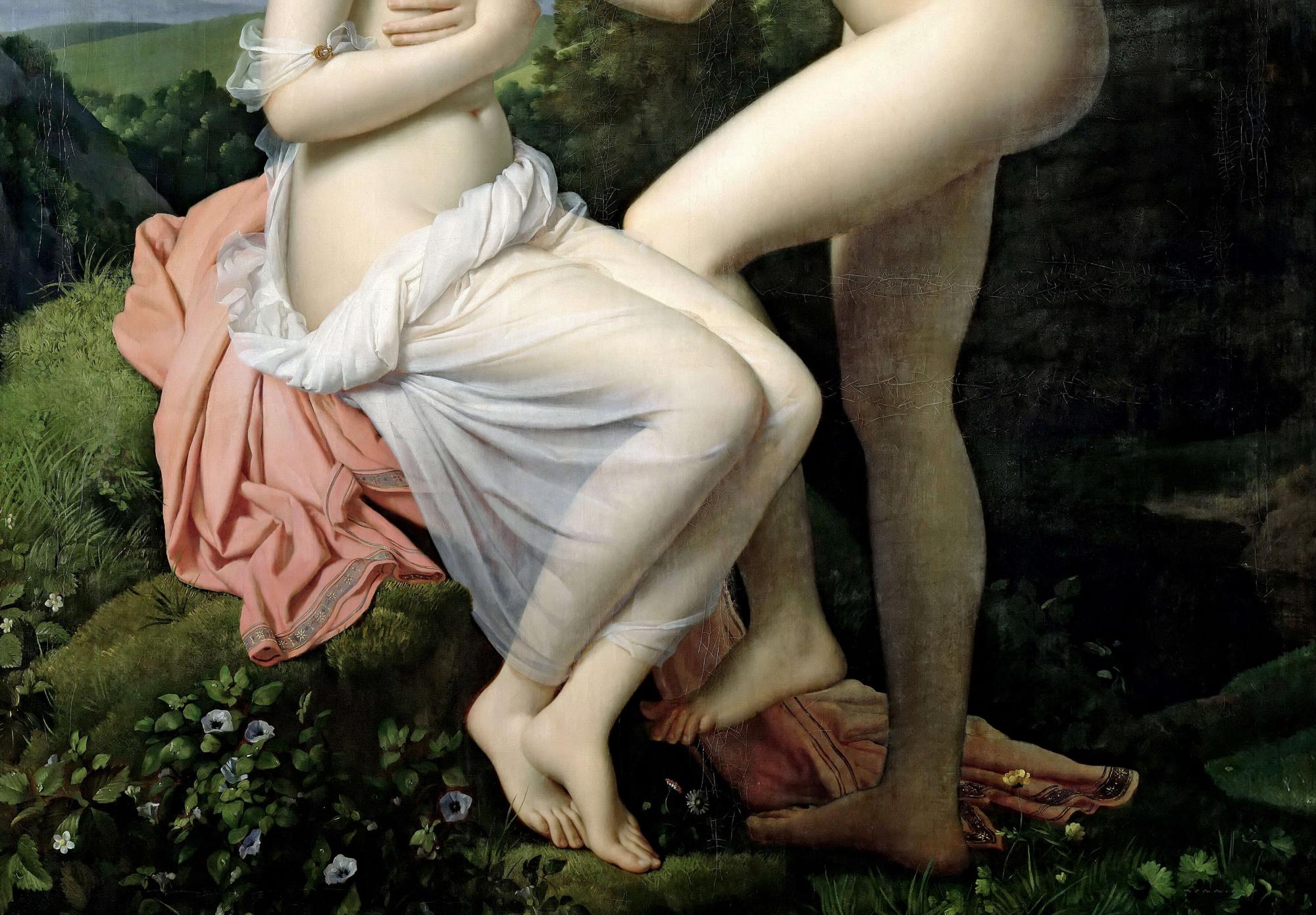 Reprodukcija „Kupidonas ir Psichė“, François Gérard, (1798)