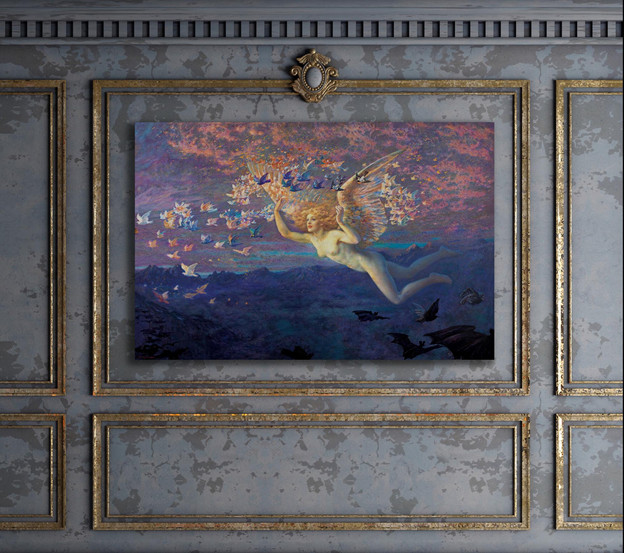 Reprodukcija „Ryto sparnai“, Edward Robert Hughes