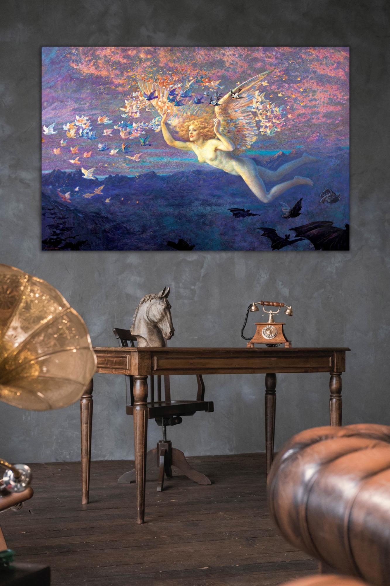Reprodukcija „Ryto sparnai“, Edward Robert Hughes
