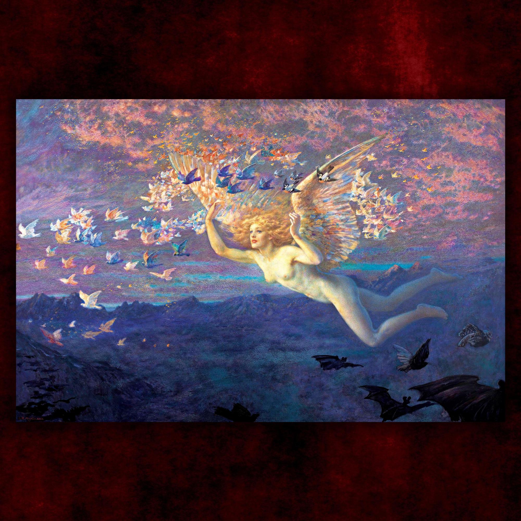 Reprodukcija „Ryto sparnai“, Edward Robert Hughes