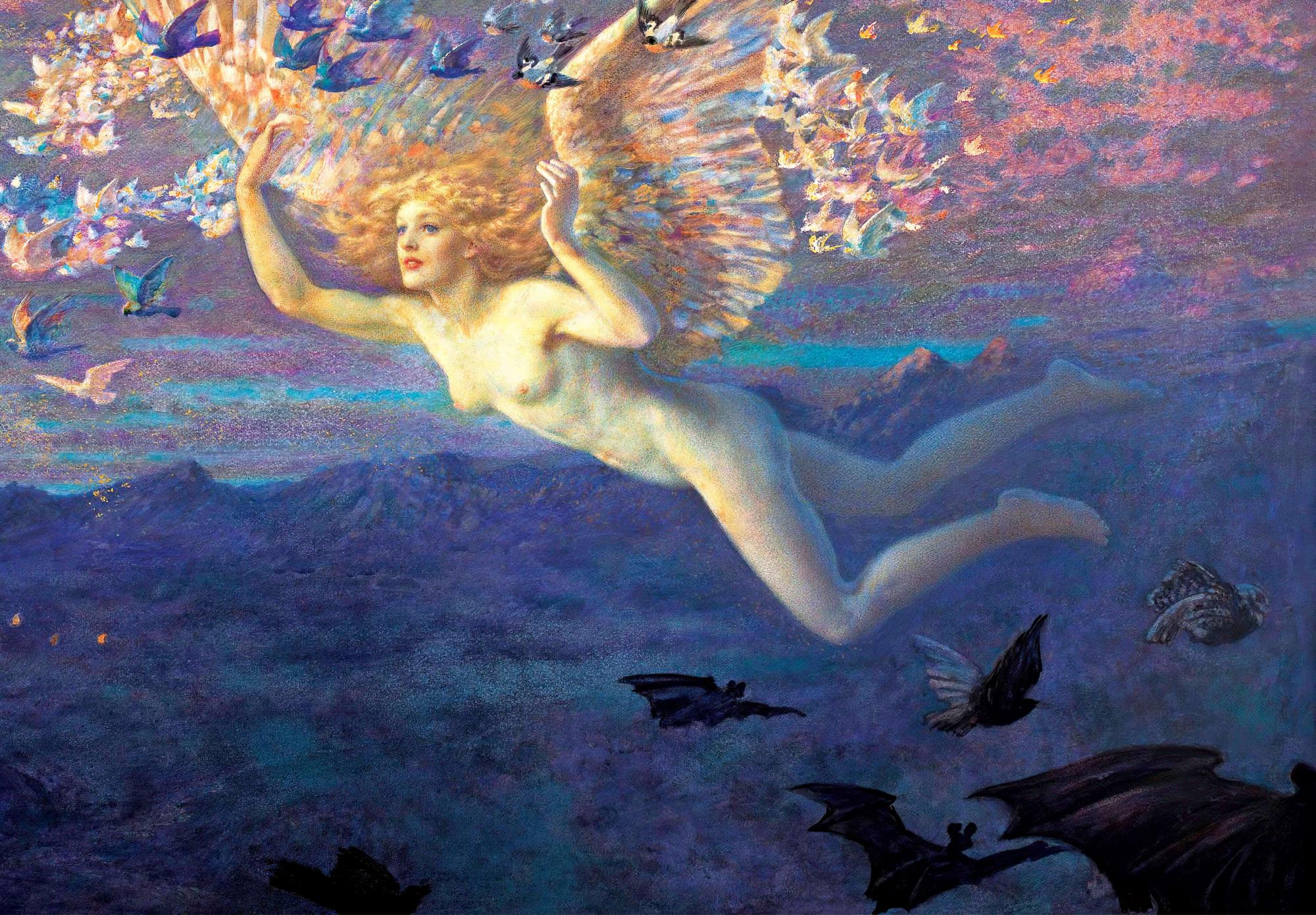 Reprodukcija „Ryto sparnai“, Edward Robert Hughes