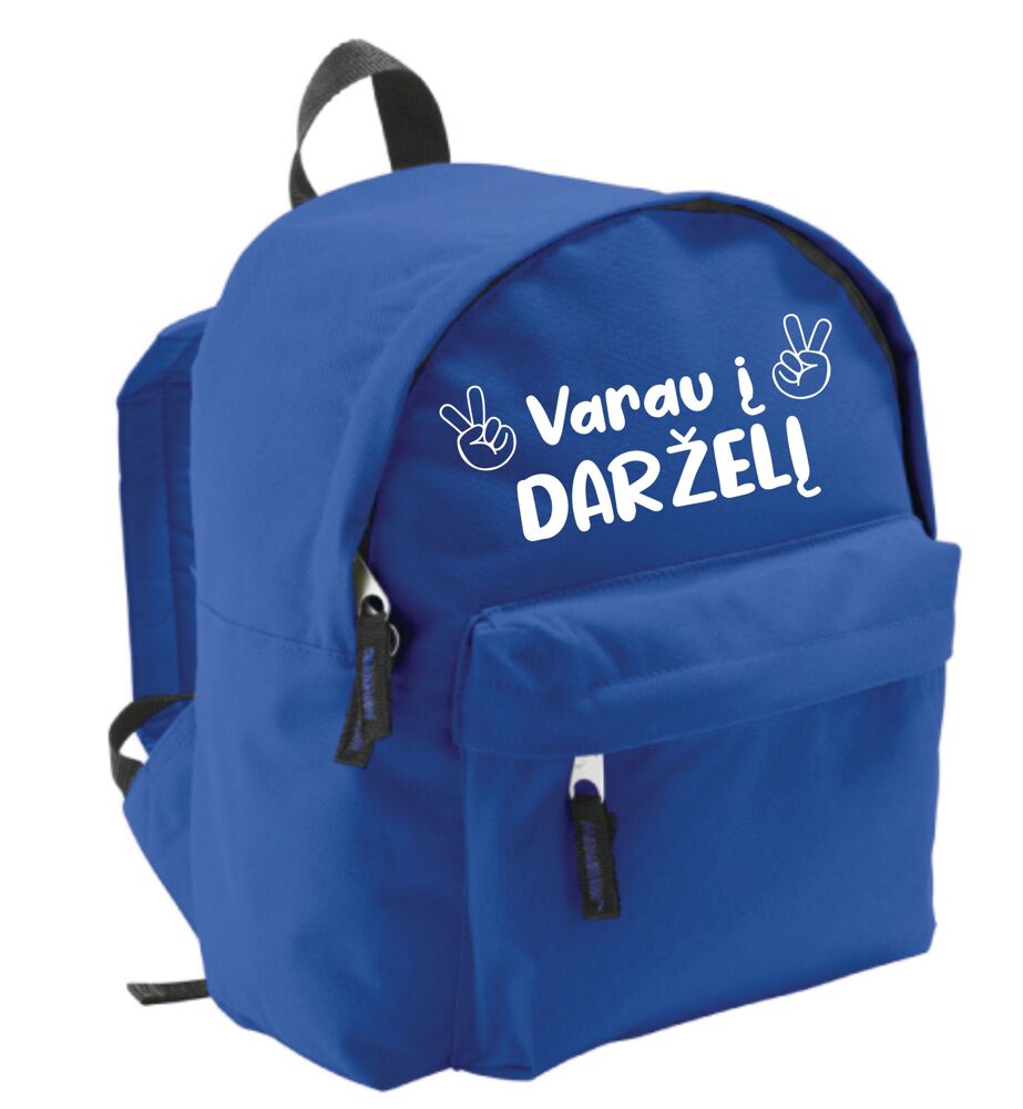 Kuprinė „Varau į darželį“