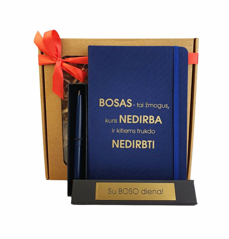 Dovanų rinkinys Bosui „Su BOSO diena“