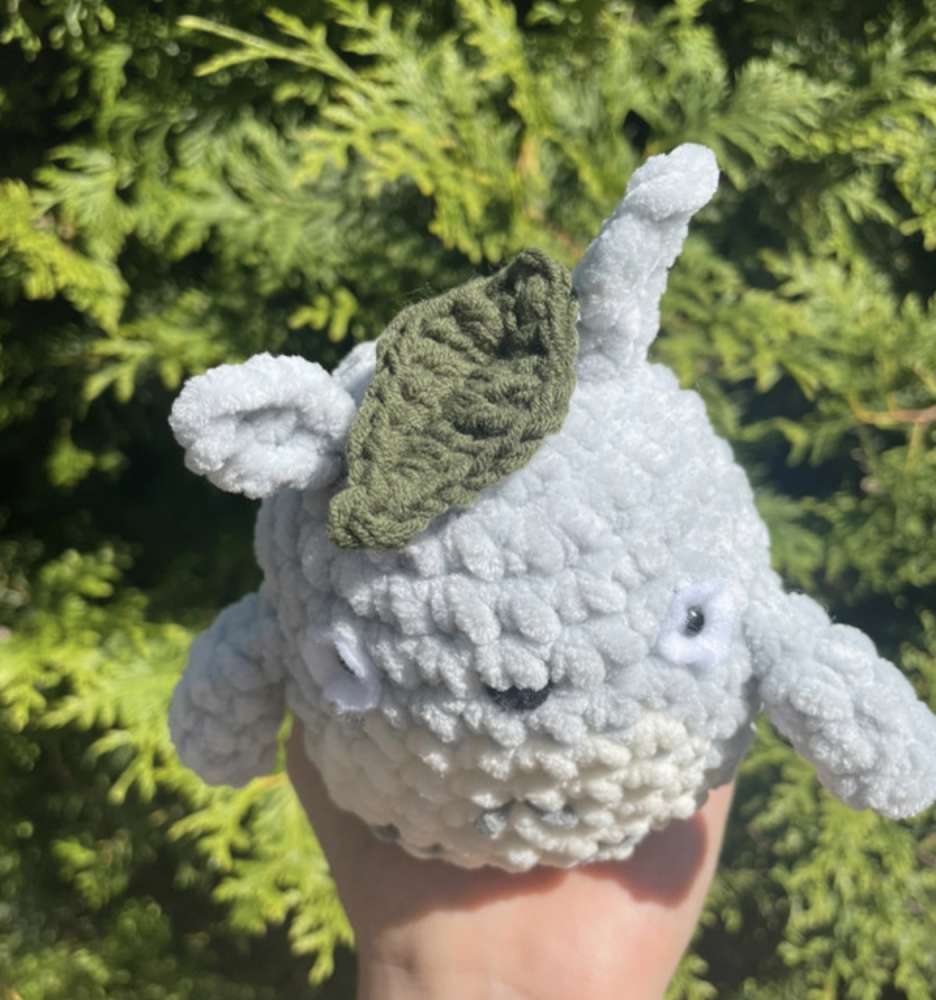 Crochet plushie Totoro / Nertas žaisliukas Totoro