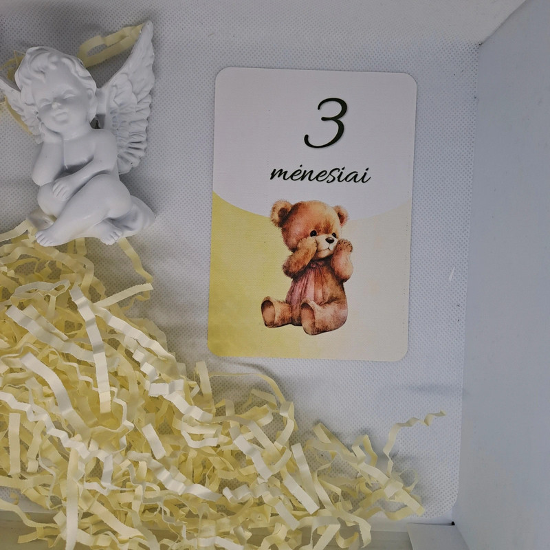 Mėnesių kortelės naujagimiui