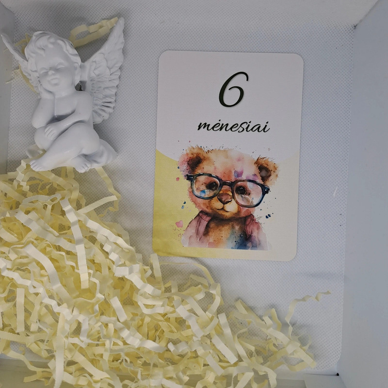 Mėnesių kortelės naujagimiui