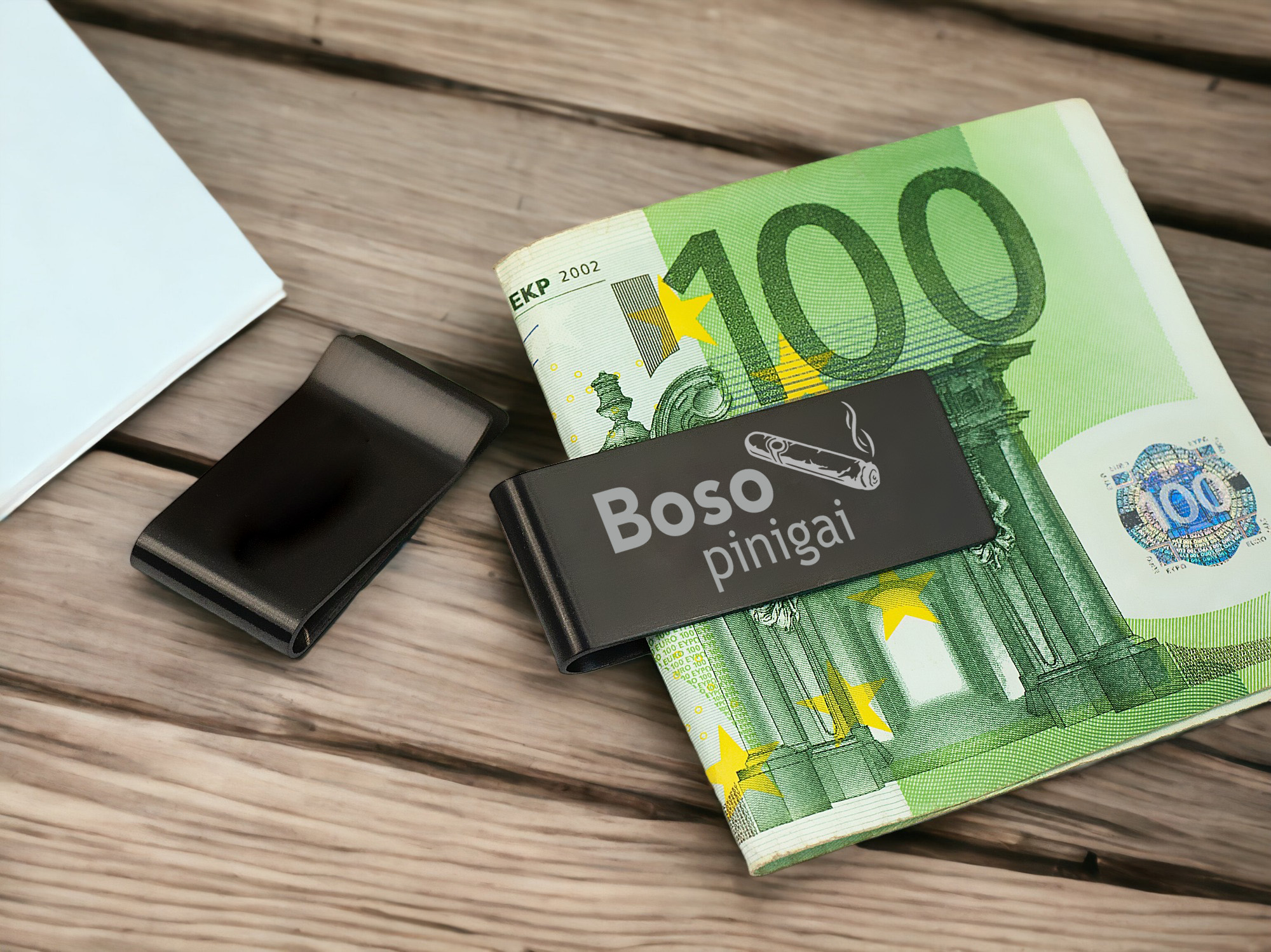 Pinigų segtukas - Laimingas Bosas