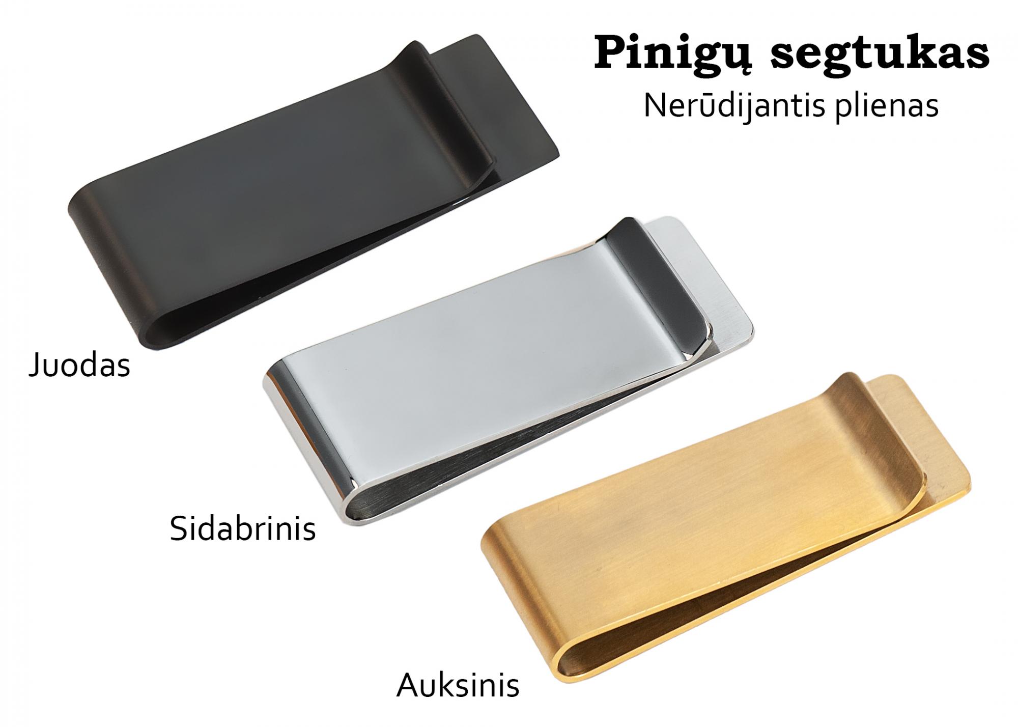 Pinigų segtukas - Laimingas Bosas