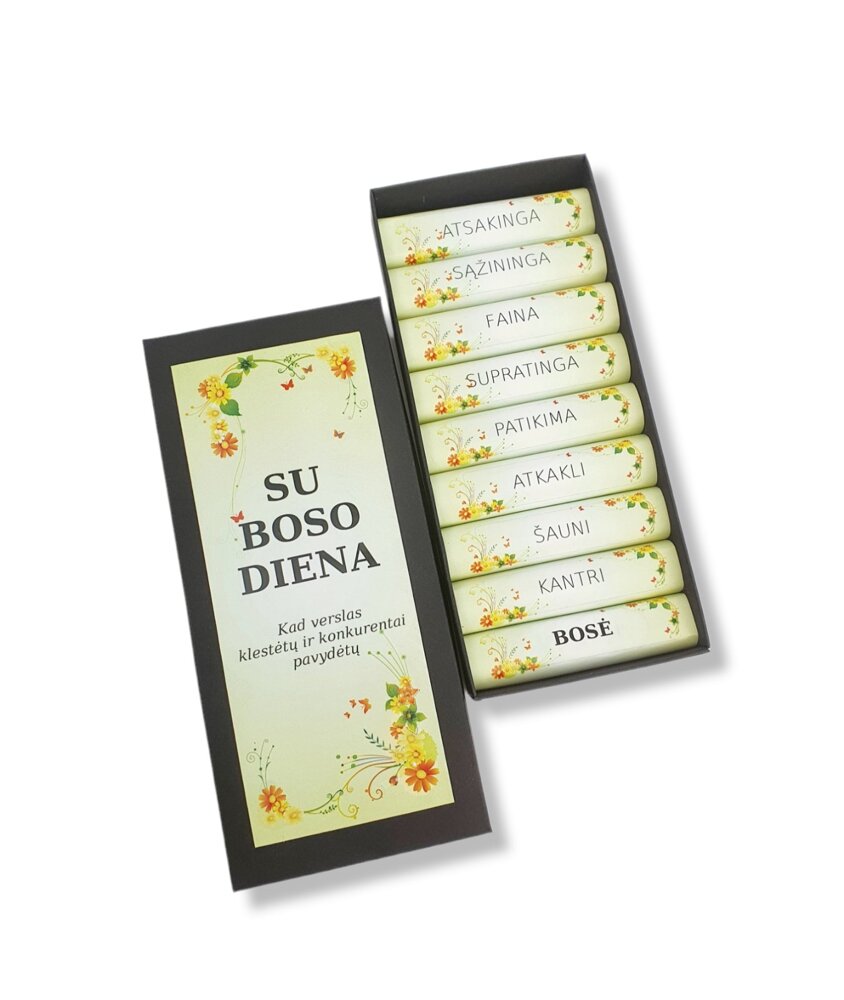 Šokoladukų rinkinys Bosei „Su Boso diena“