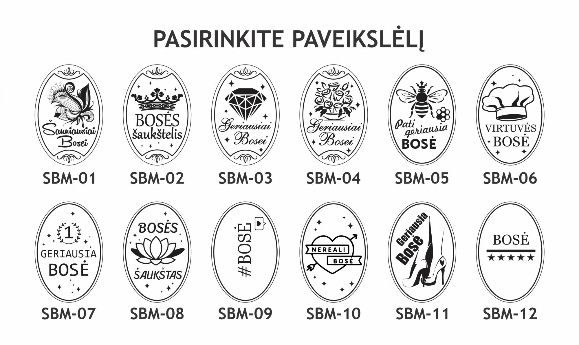 Dovanų rinkinys - Bosė