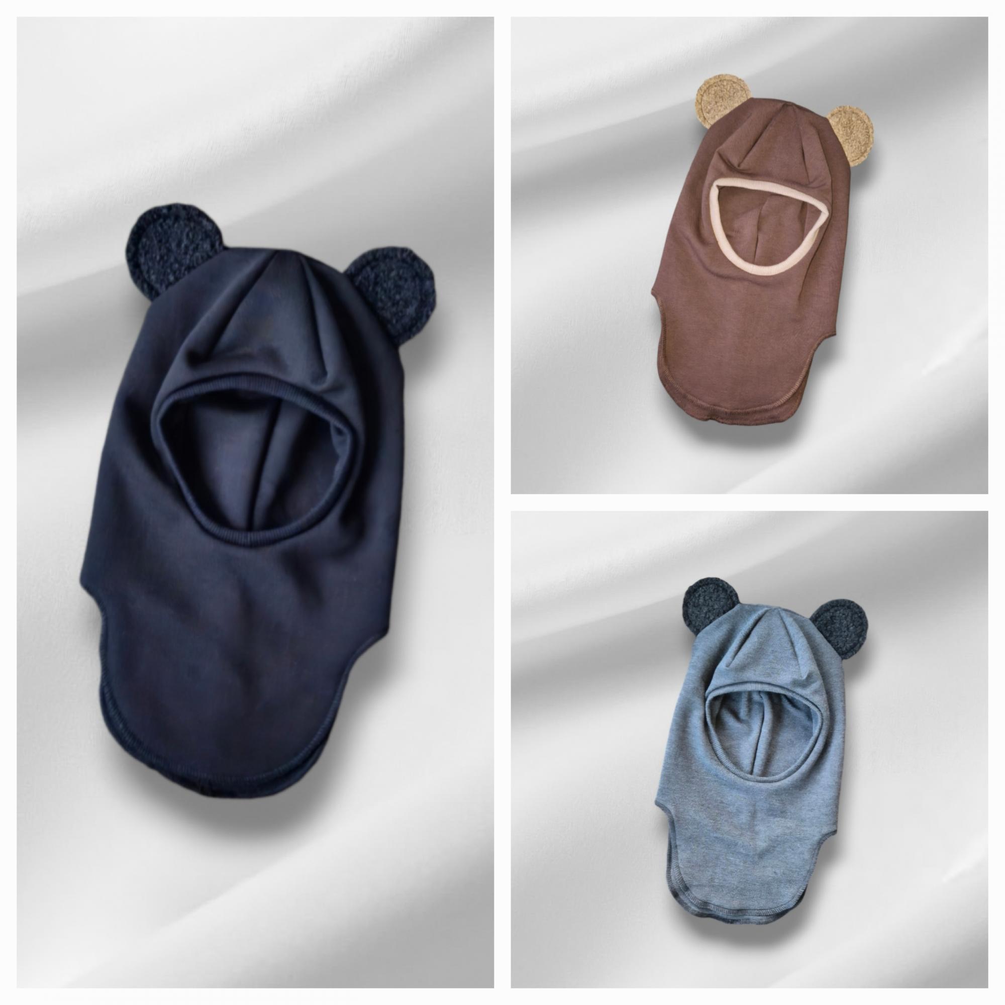 Pavasarinis - rudeninis dvisluoksnis šalmukas su teddy ausim