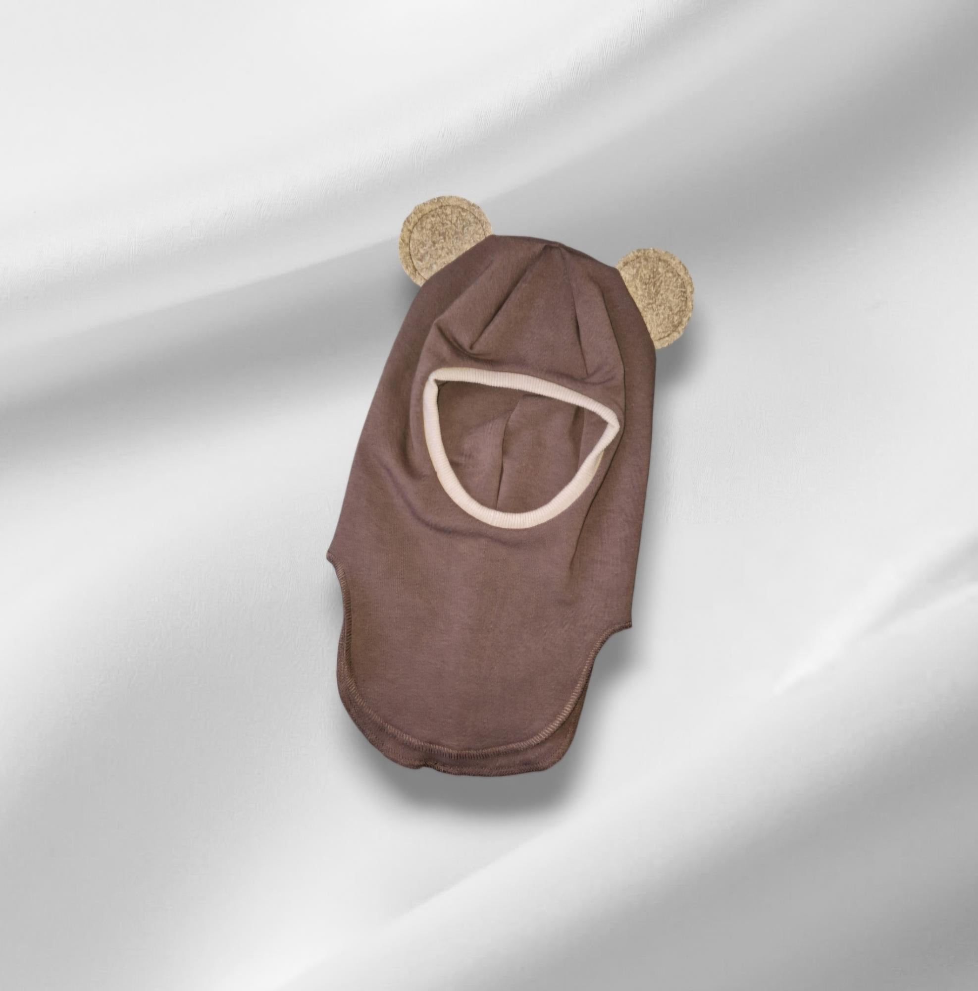 Pavasarinis - rudeninis dvisluoksnis šalmukas su teddy ausim