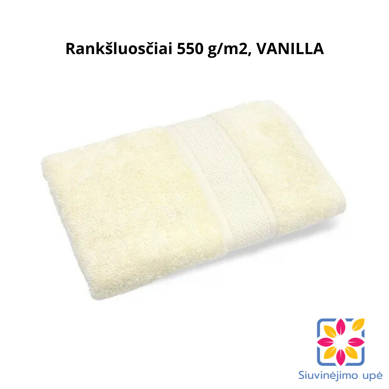 Siuvinėtas rankšluostis su norimu užrašu