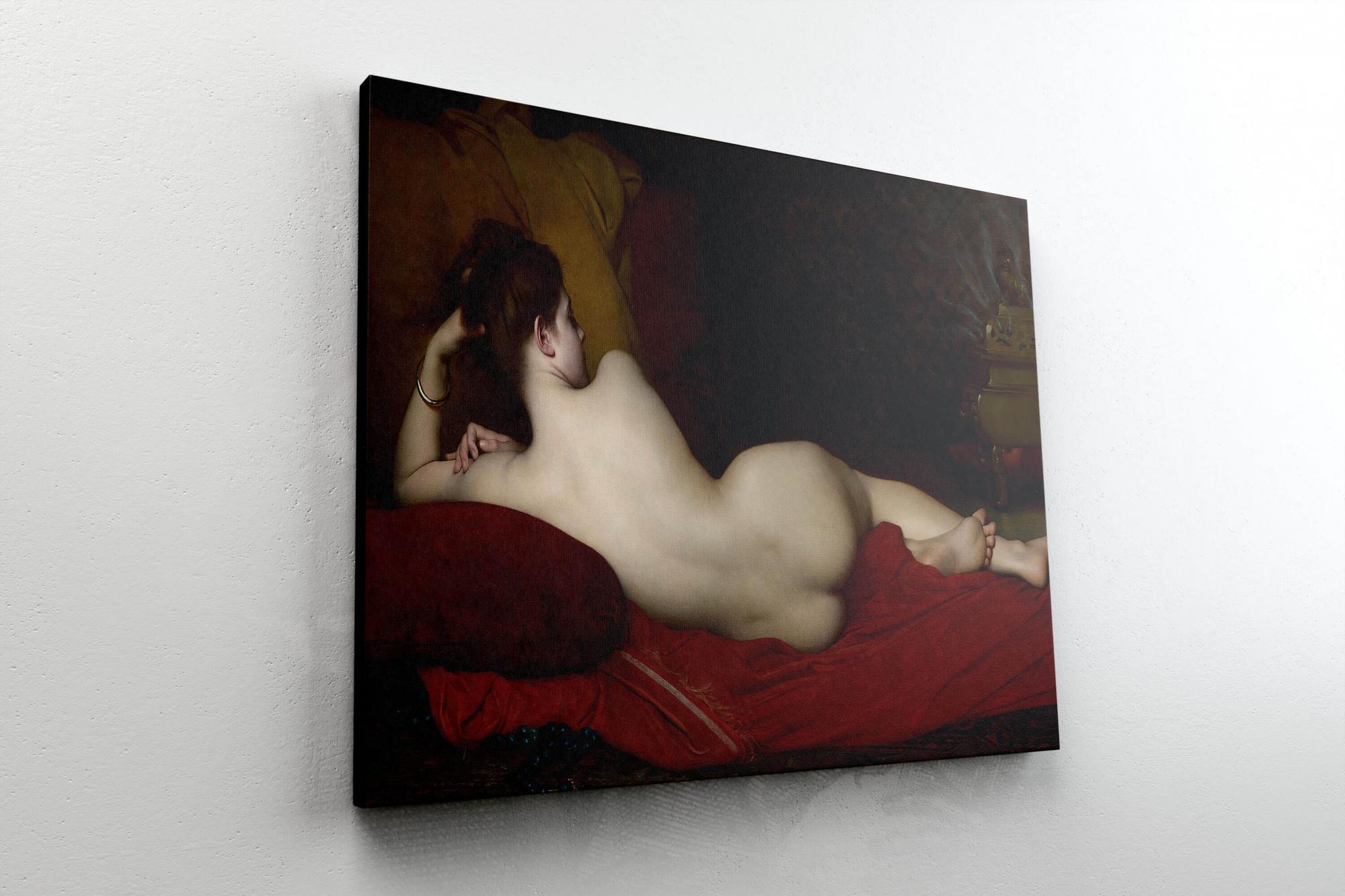 Reprodukcija „Odaliska“, Jules Joseph Lefebvre, (1874)