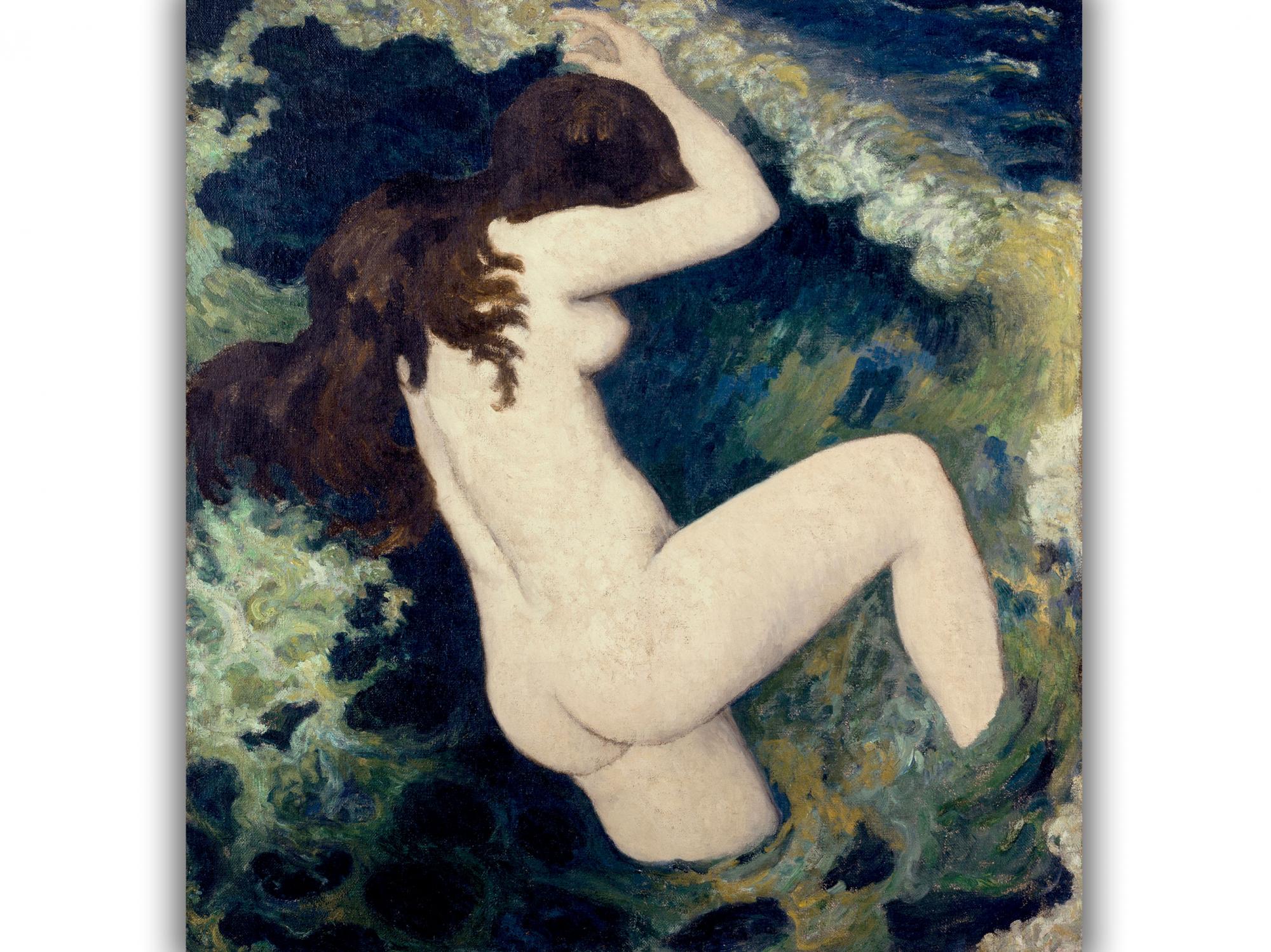 Reprodukcija „Banga“, Aristide Maillol, (1898)
