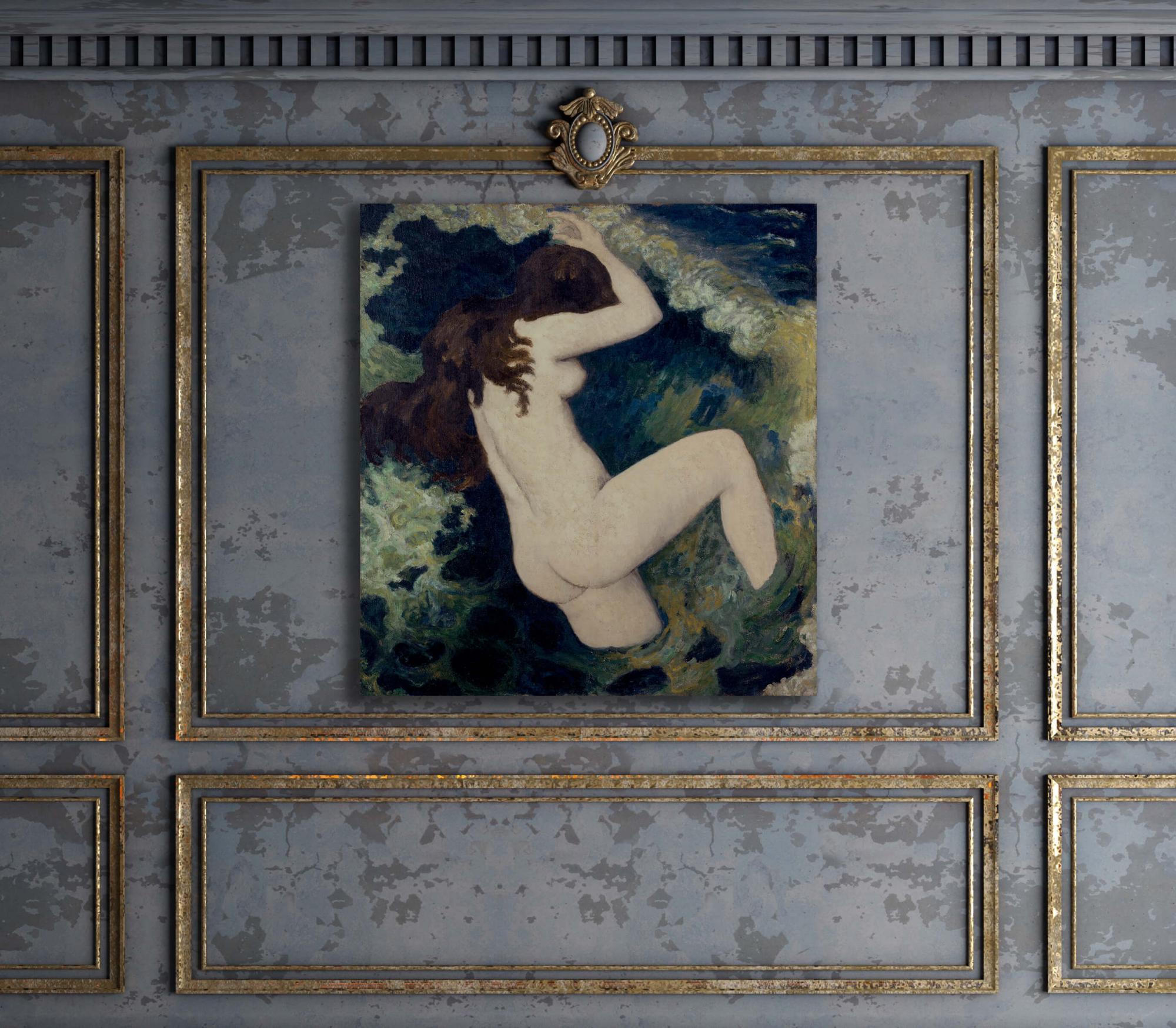 Reprodukcija „Banga“, Aristide Maillol, (1898)
