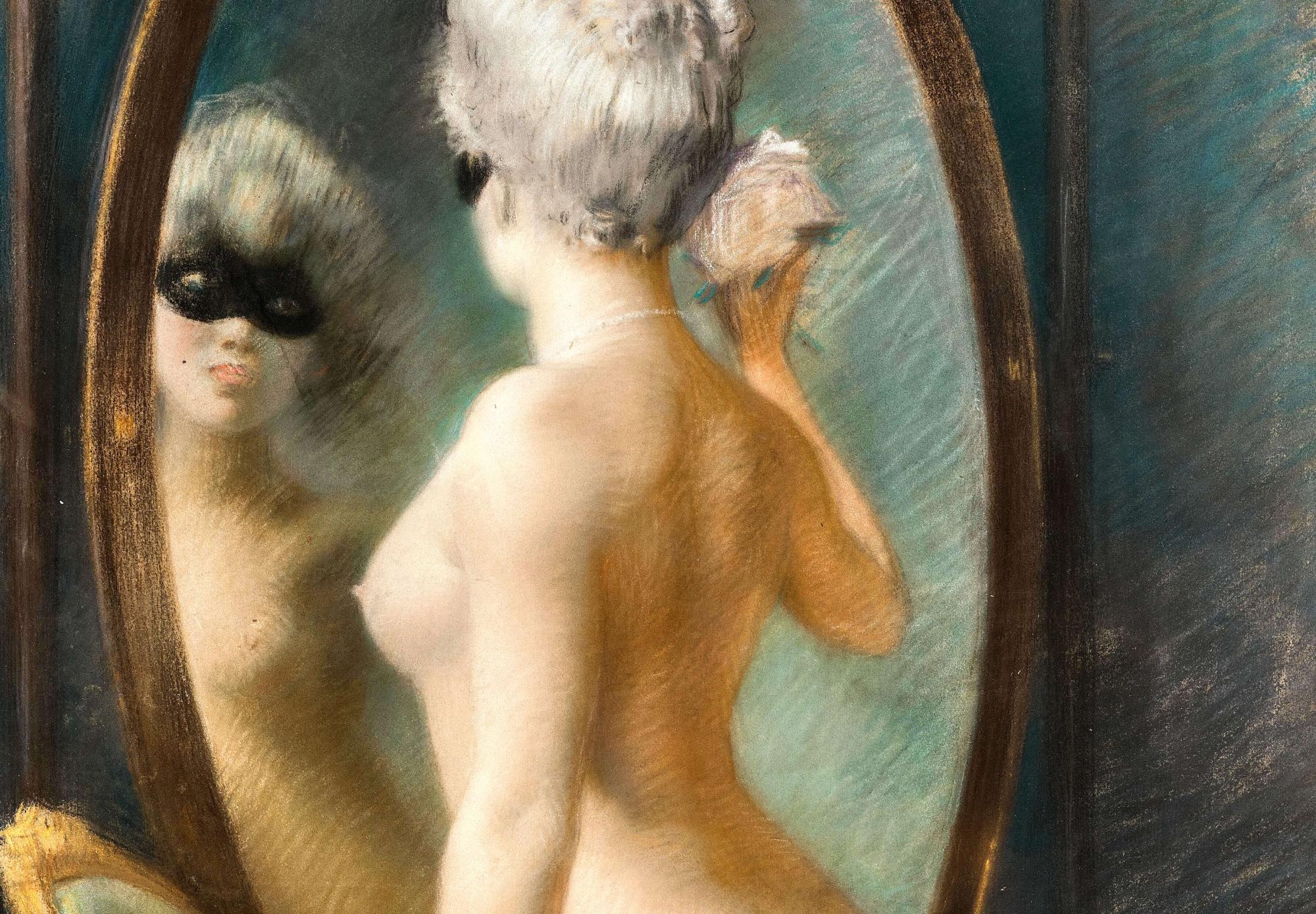 Reprodukcija „Po kaukių baliaus“, Clemens von Pausinger