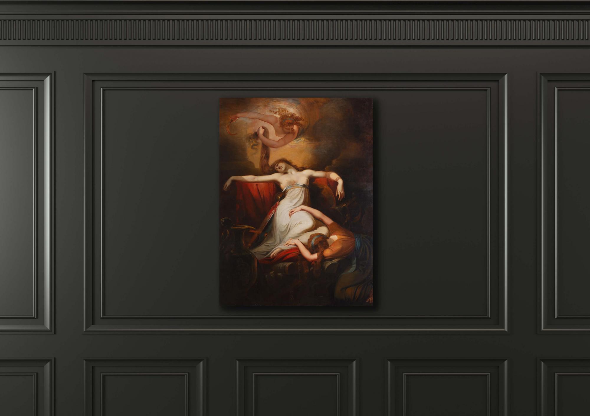 Reprodukcija „Dido“, Henry Fuseli, (1781)
