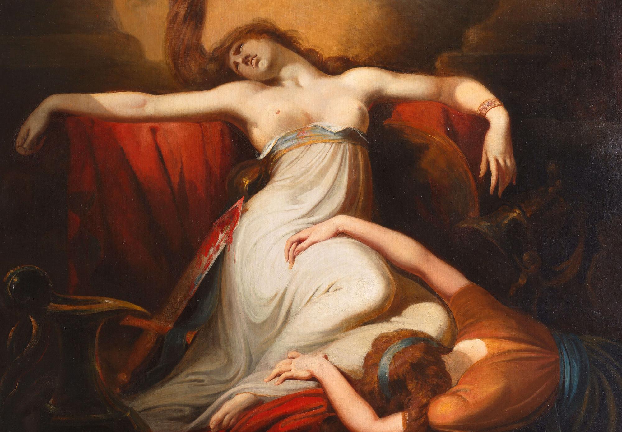 Reprodukcija „Dido“, Henry Fuseli, (1781)