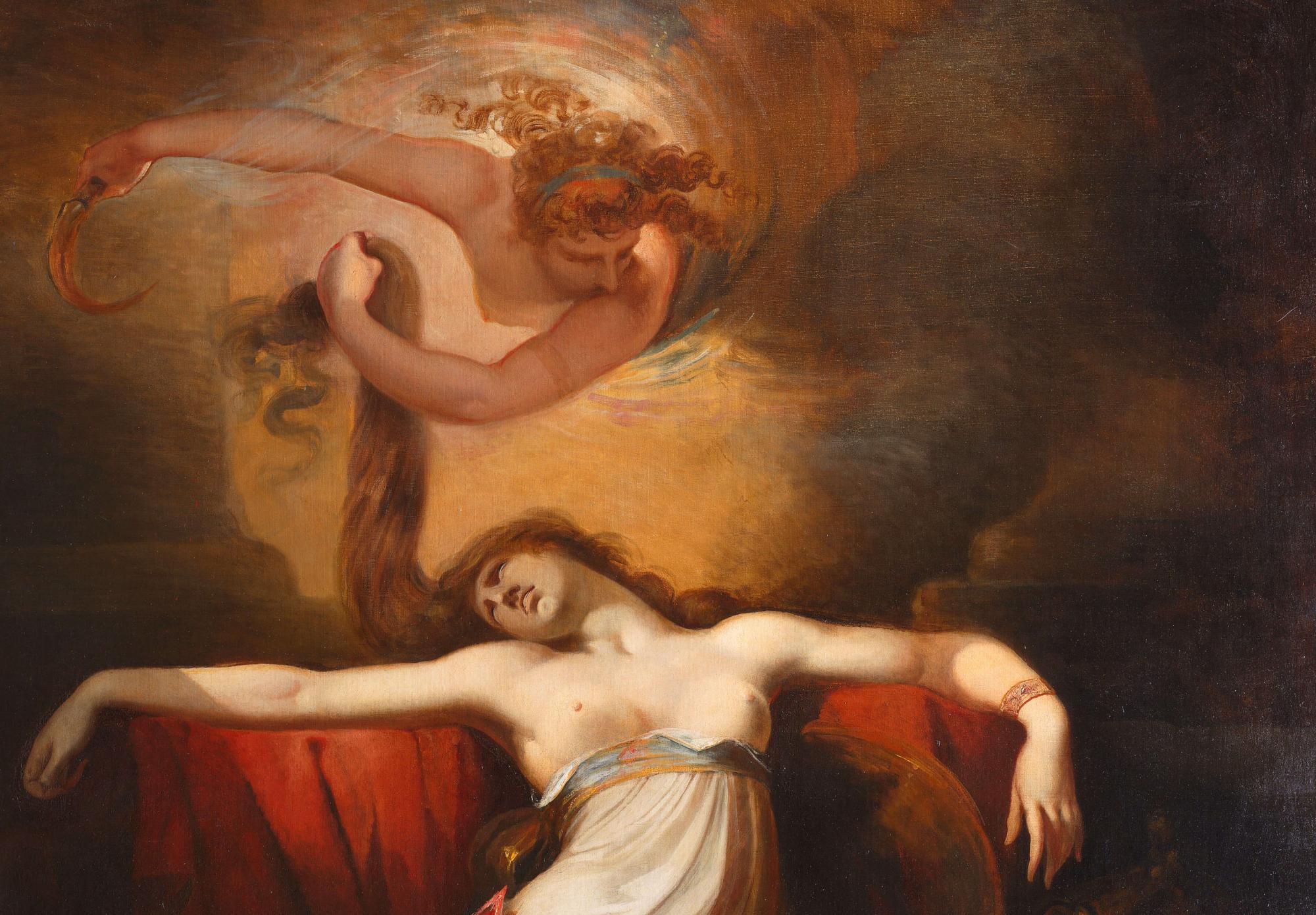 Reprodukcija „Dido“, Henry Fuseli, (1781)
