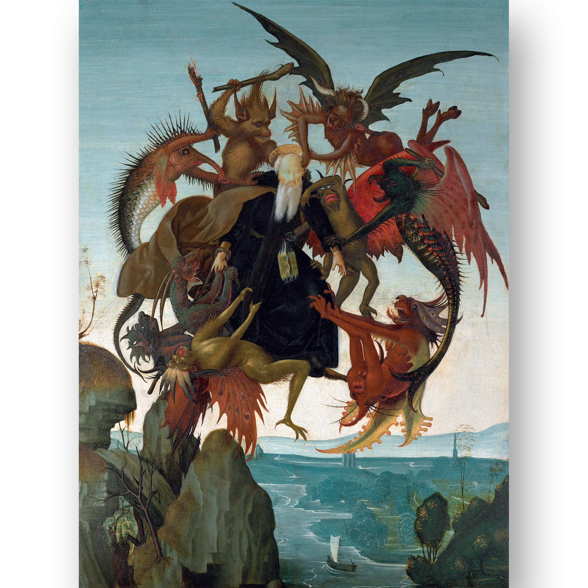 Reprodukcija „Šventojo Antano gundymas“, Michelangelo Buonarroti