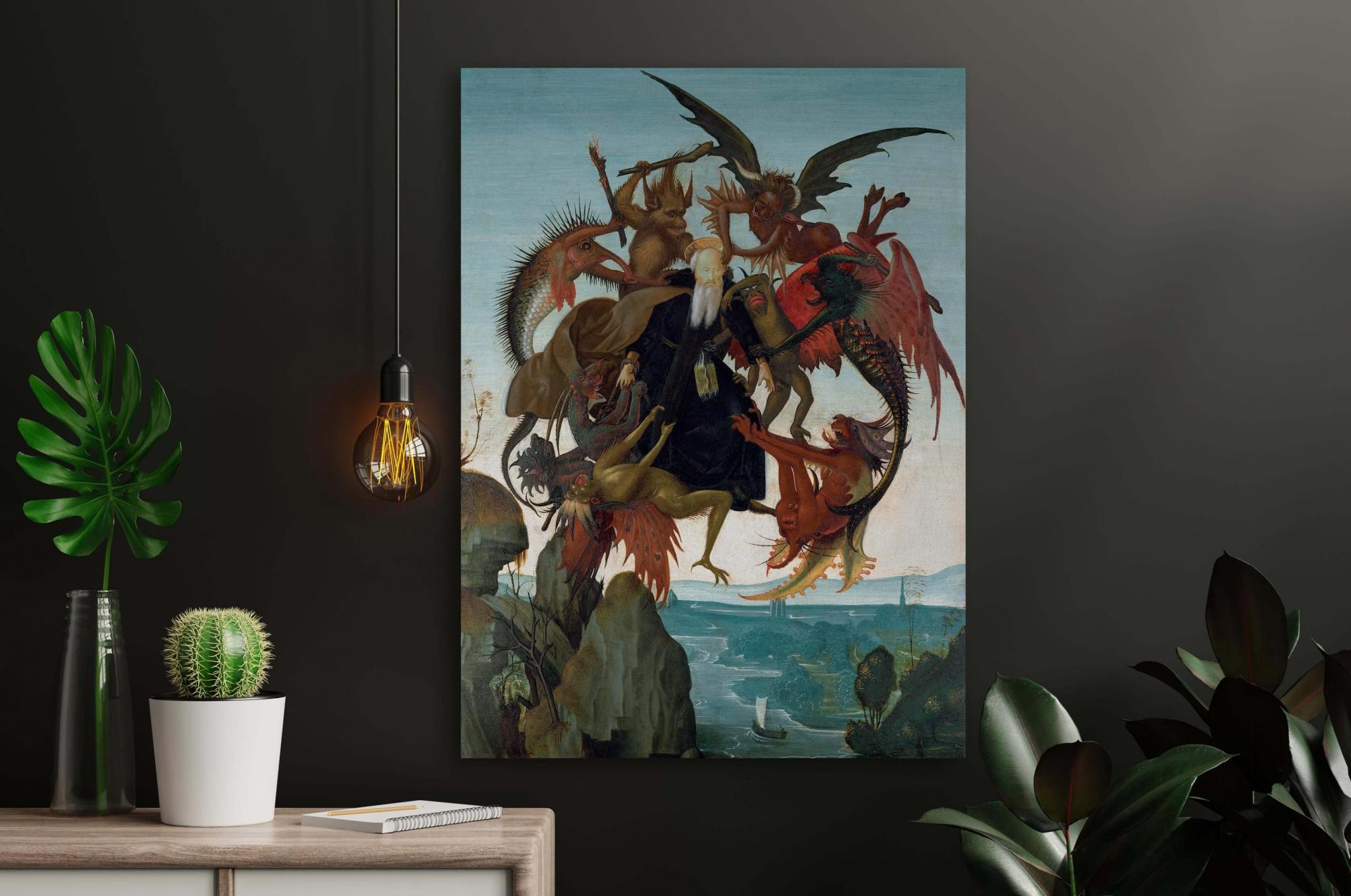 Reprodukcija „Šventojo Antano gundymas“, Michelangelo Buonarroti