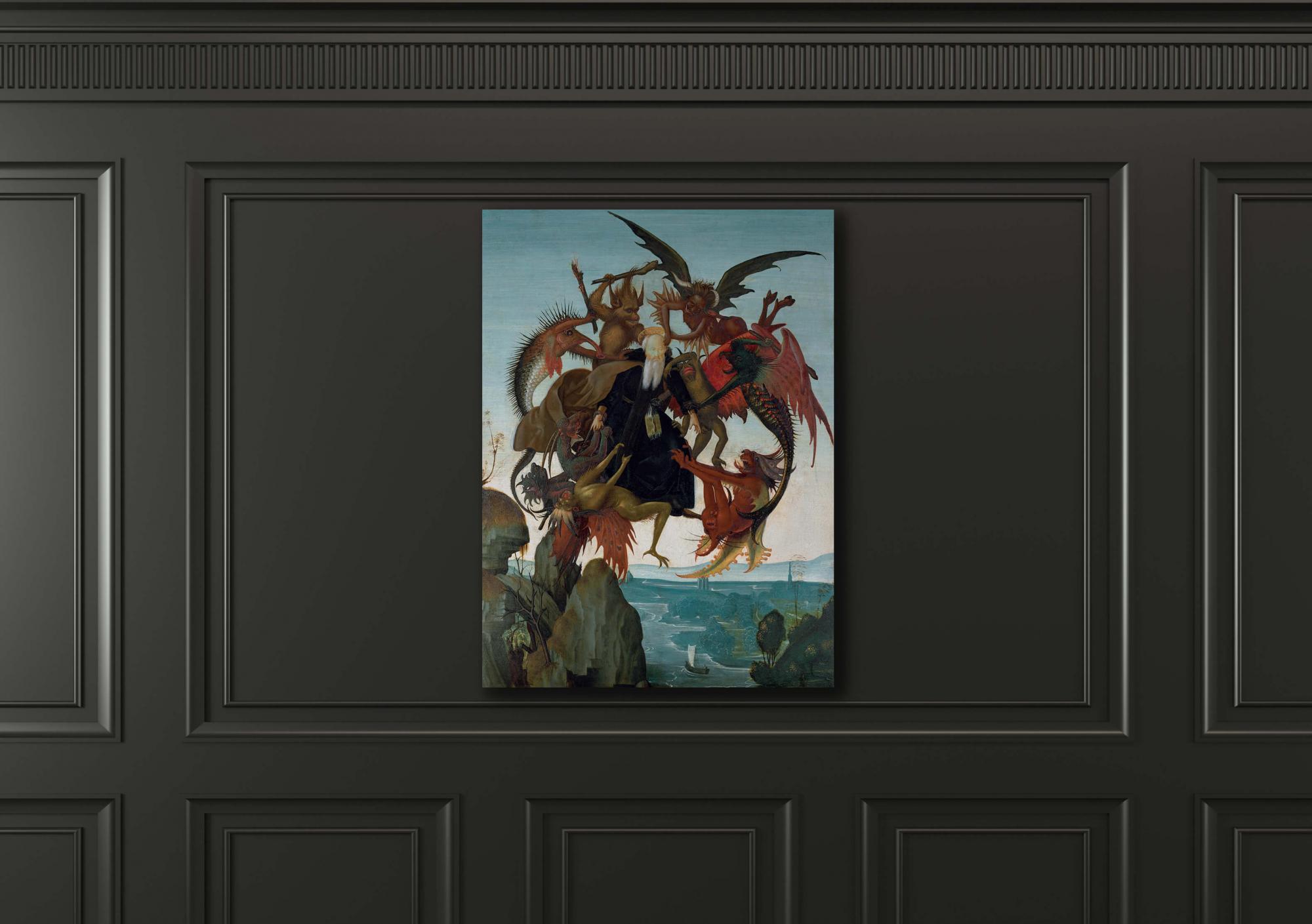 Reprodukcija „Šventojo Antano gundymas“, Michelangelo Buonarroti