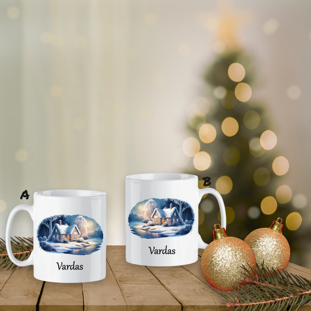 Puodelis „Žiemužė 1“
