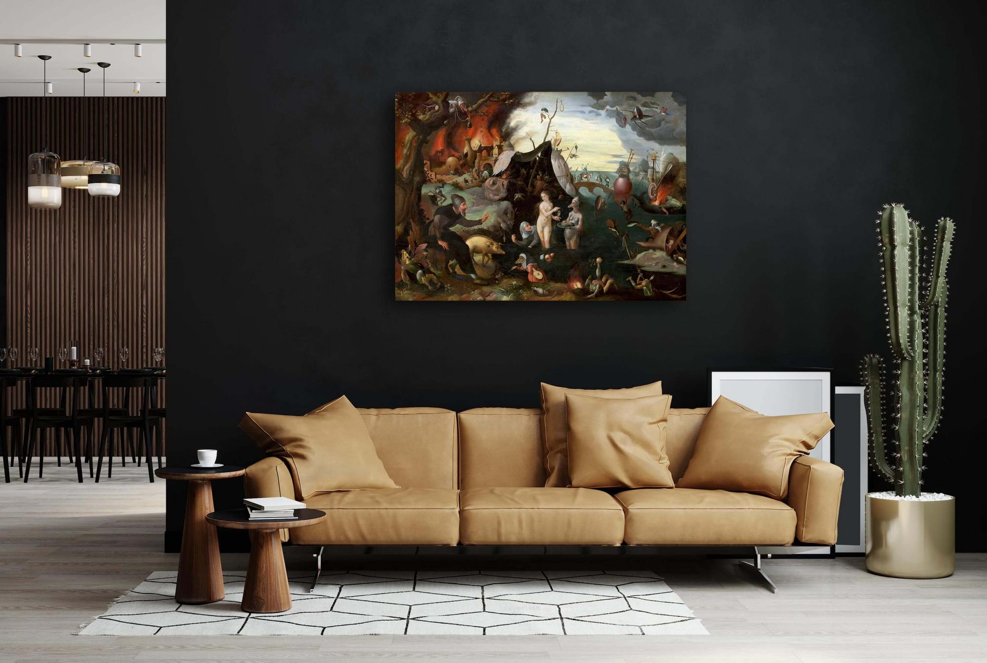 Reprodukcija „Šventojo Antano gundymas“, Pieter Huys
