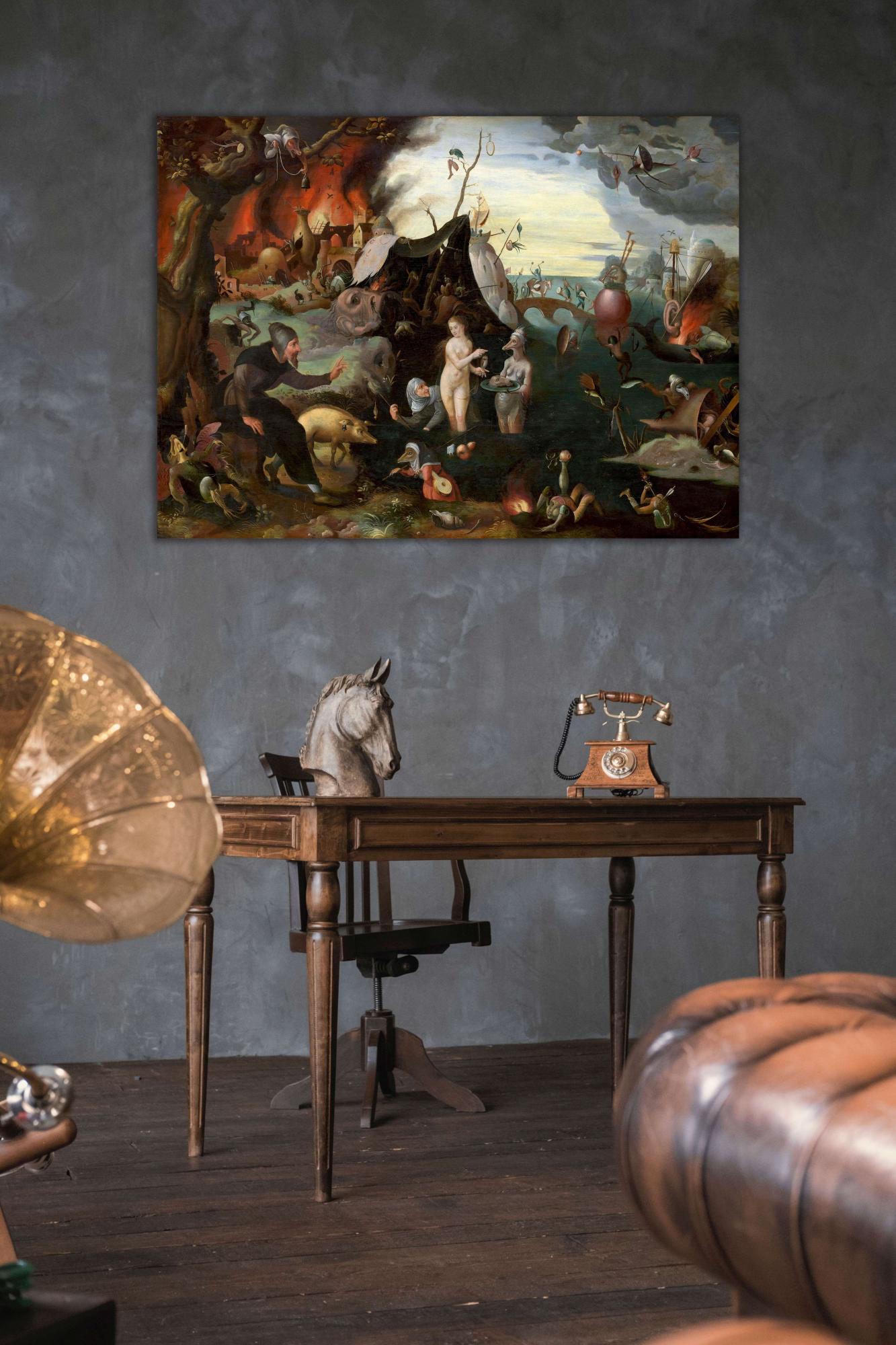 Reprodukcija „Šventojo Antano gundymas“, Pieter Huys