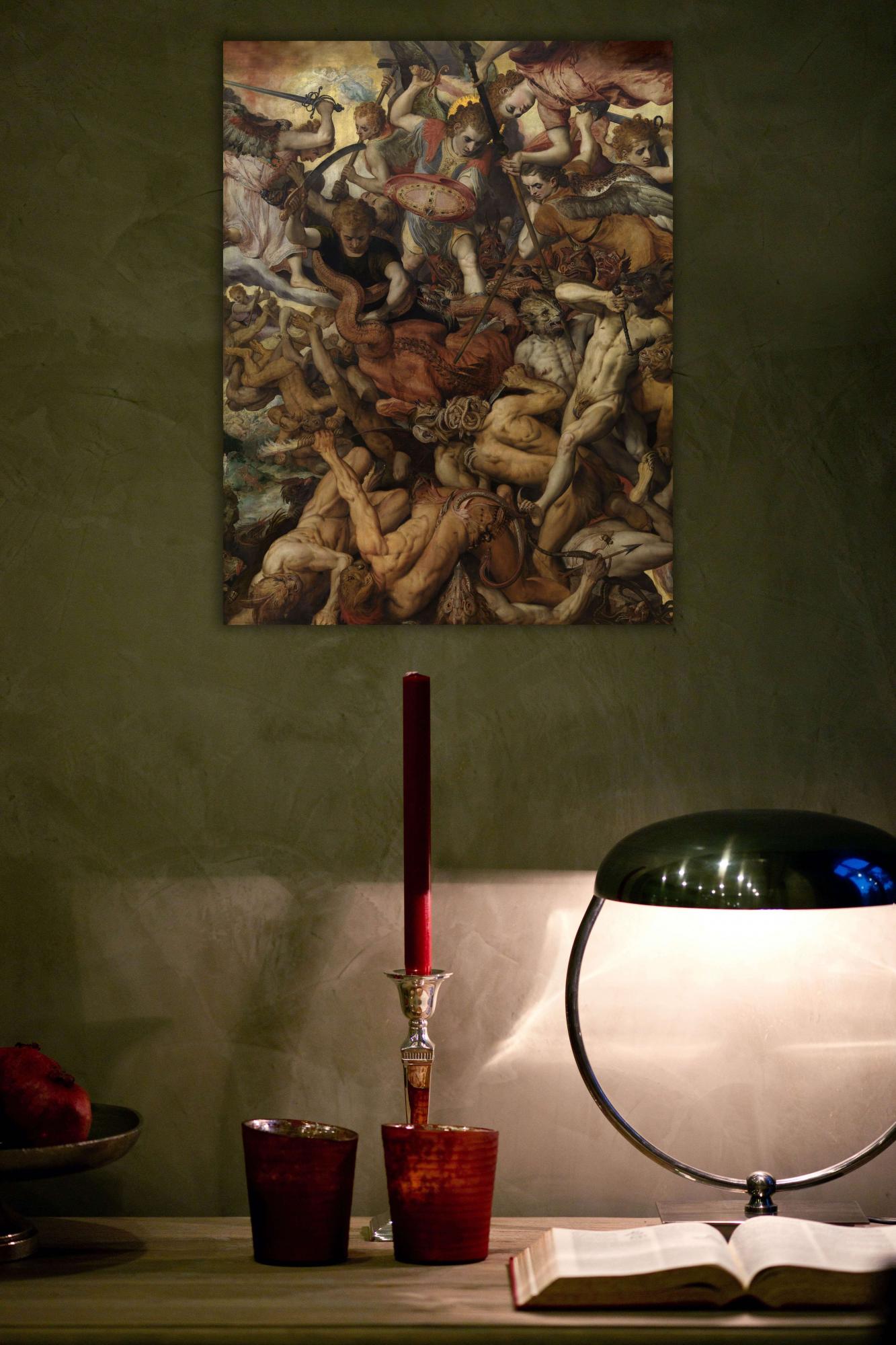 Reprodukcija „Puolusių angelų kritimas“, Frans Floris