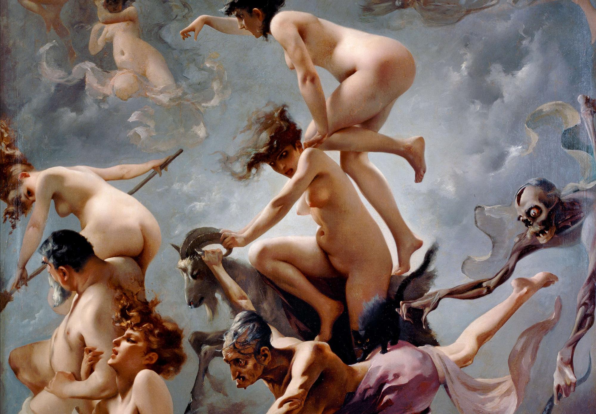 Reprodukcija „Raganų šabas“, Luis Ricardo Falero