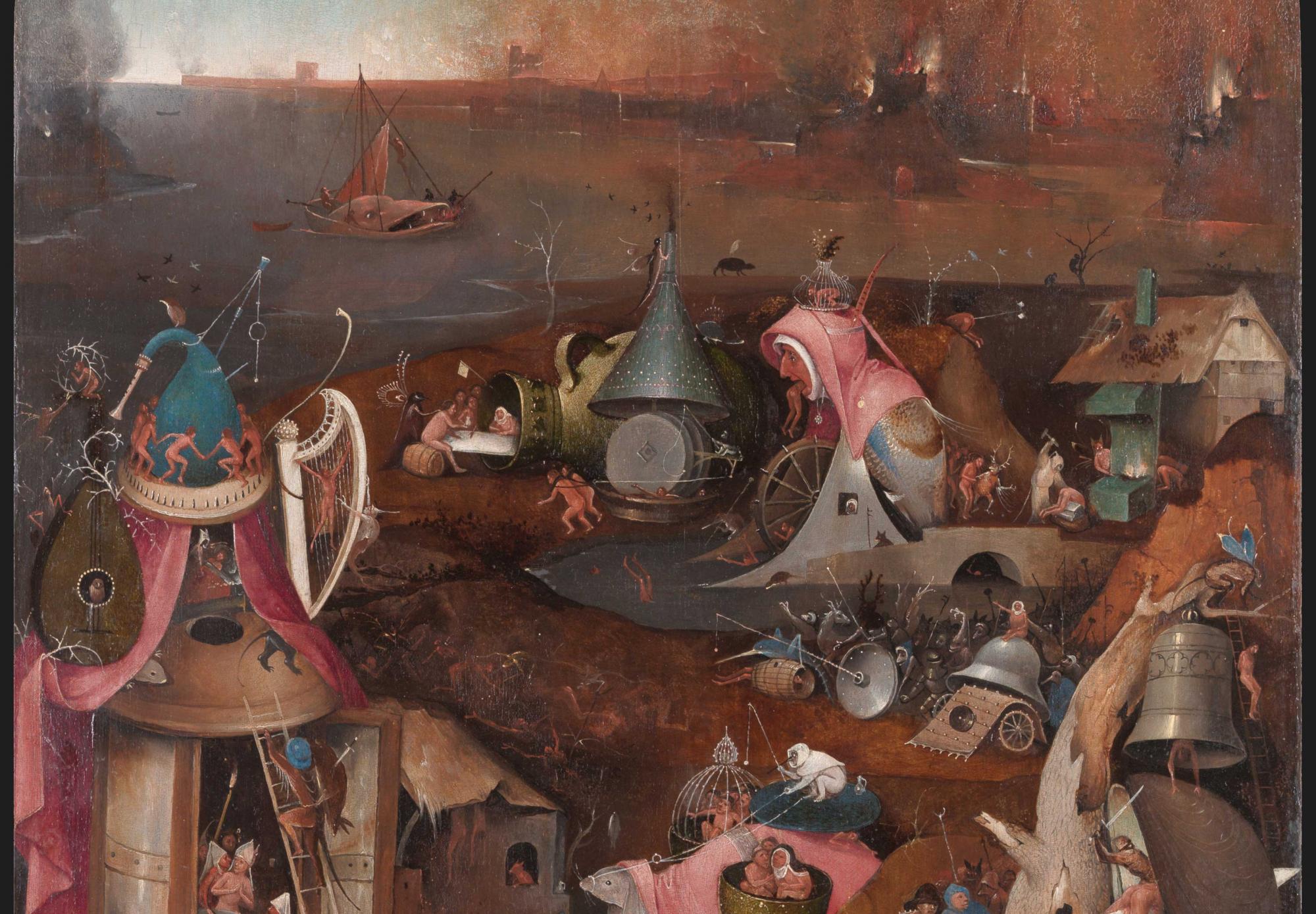 Reprodukcija „Paskutinis teismas“, Hieronymus Bosch