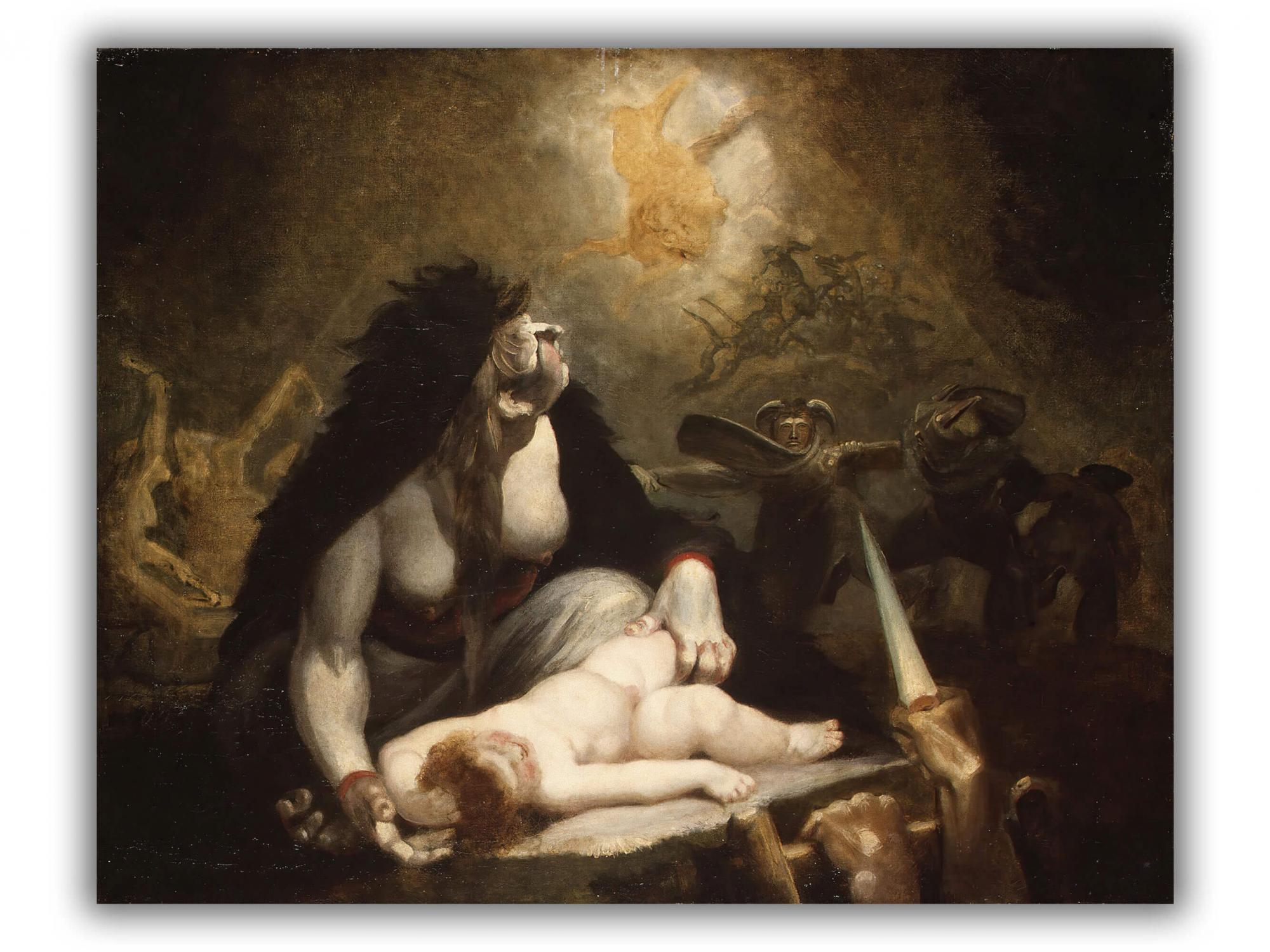Reprodukcija „Laplandijos raganos“, Henry Fuseli