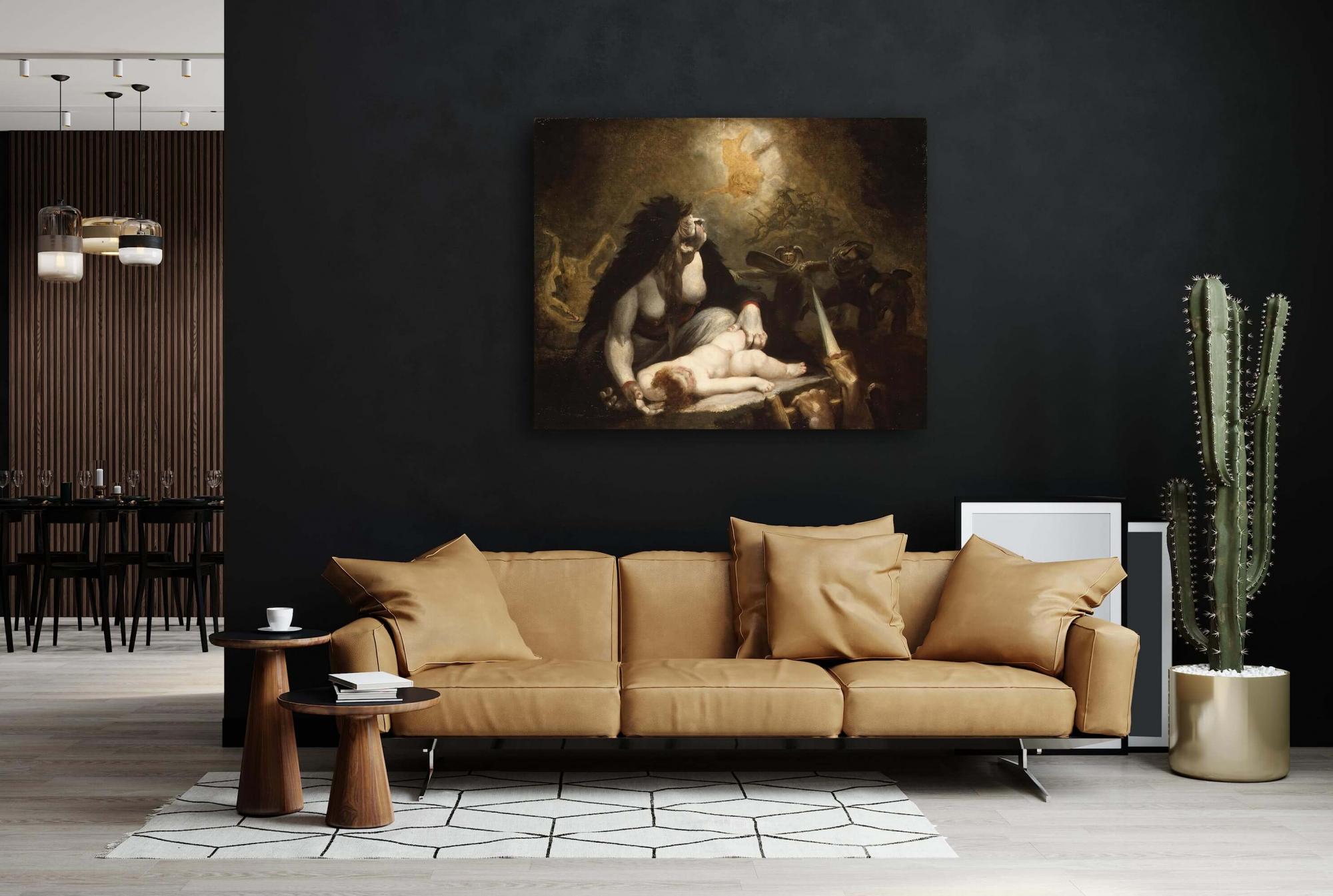 Reprodukcija „Laplandijos raganos“, Henry Fuseli