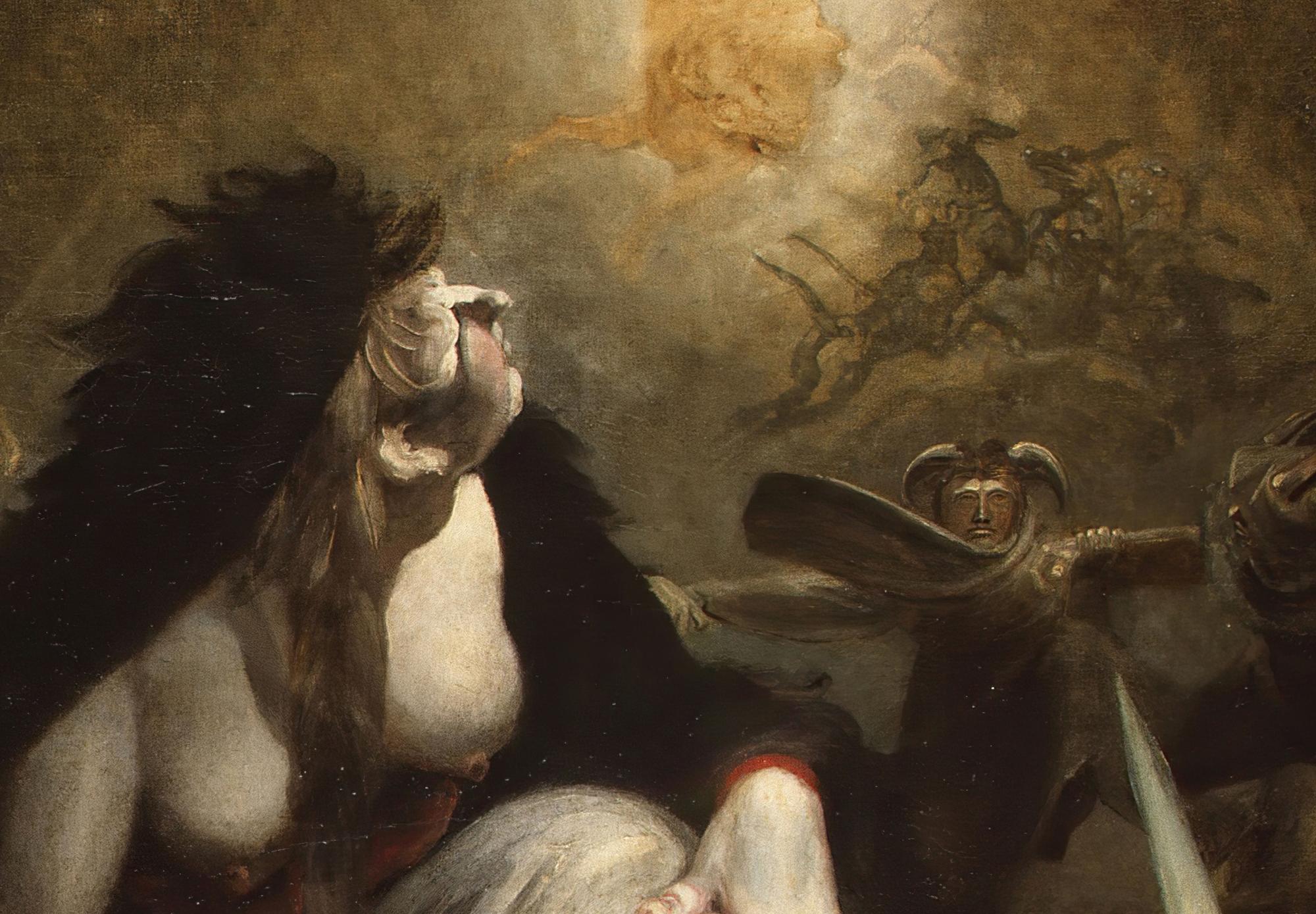 Reprodukcija „Laplandijos raganos“, Henry Fuseli