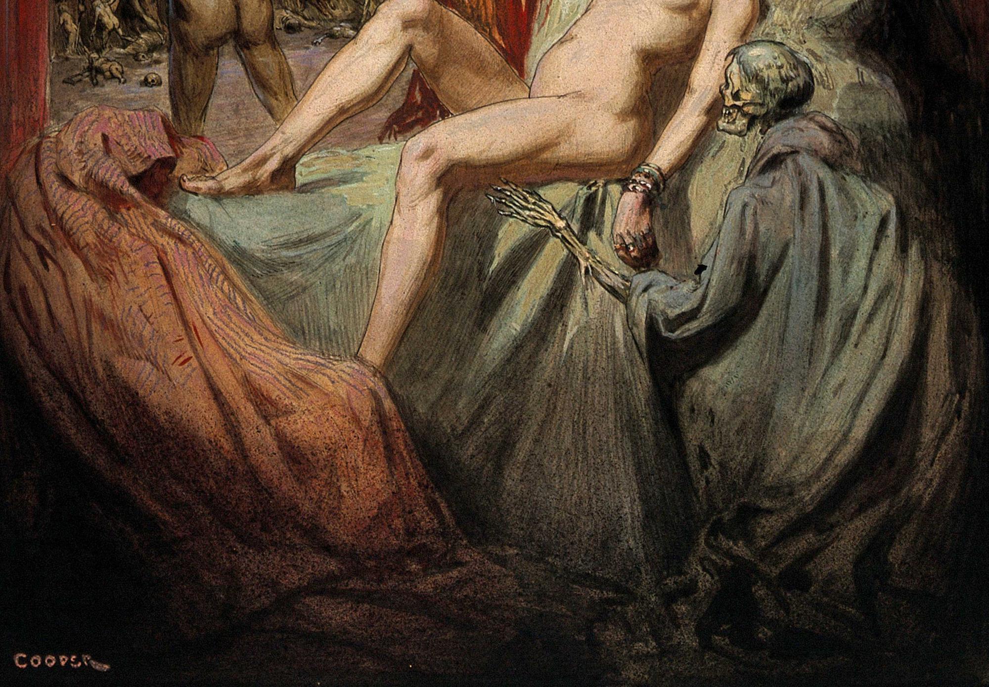 Reprodukcija „Provokuojanti jauna moteris“, Richard Tennant Cooper