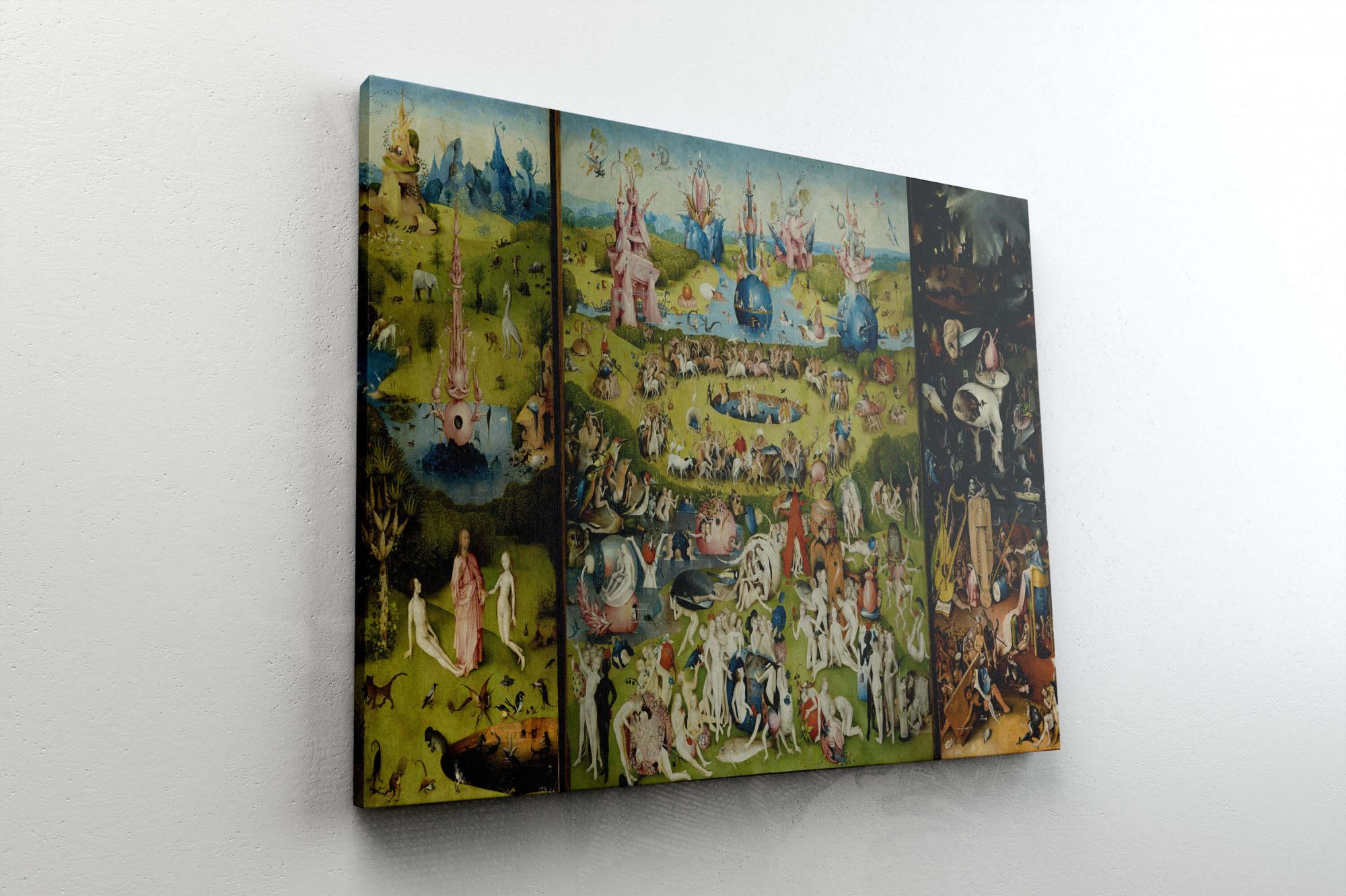 Reprodukcija „Dieviškųjų malonumų sodas“, Hieronymus Bosch, (1515)