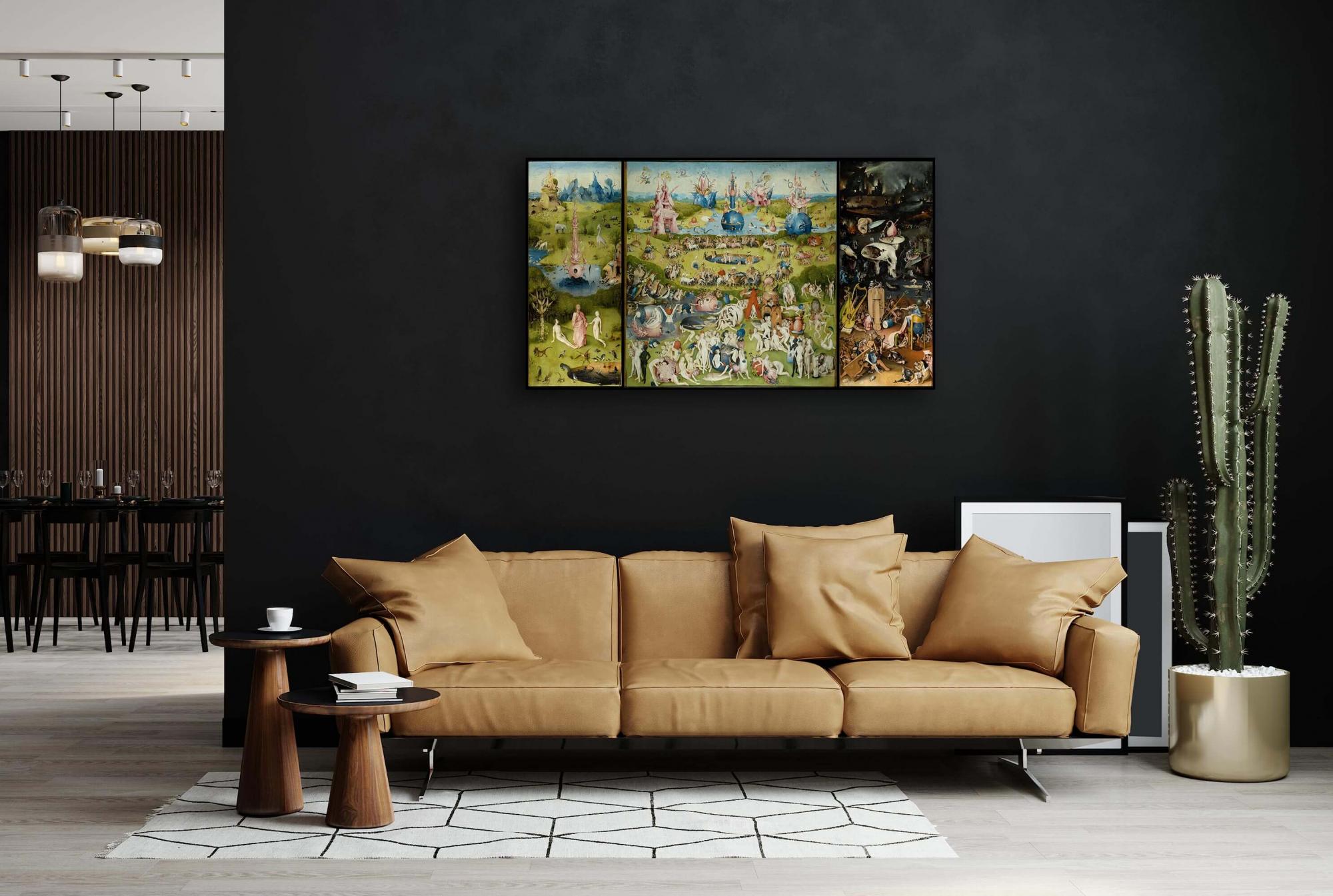 Reprodukcija „Dieviškųjų malonumų sodas“, Hieronymus Bosch, (1515)