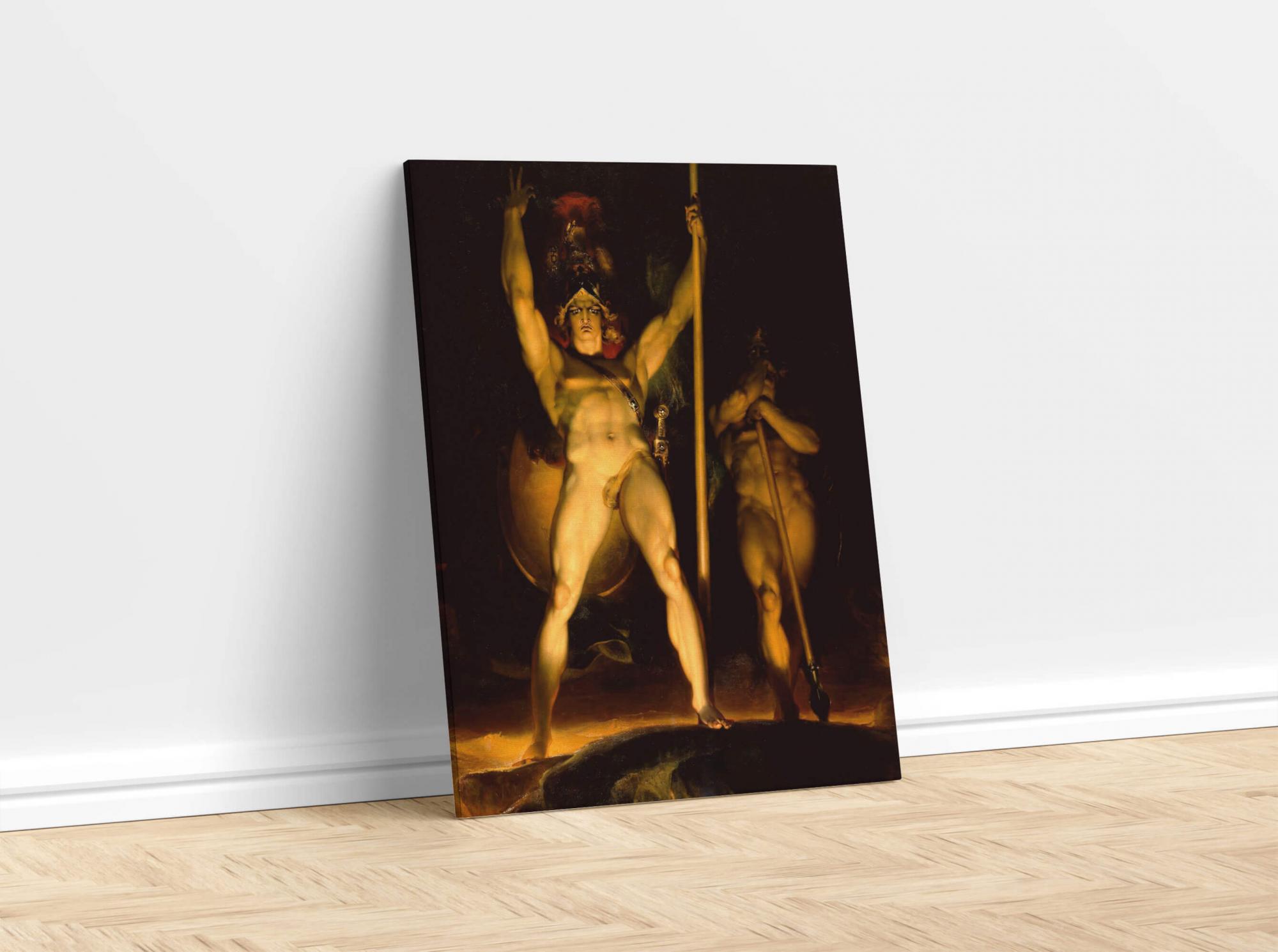 Reprodukcija „Šėtonas kelia savo legionus“, Sir Thomas Lawrence, (1797)